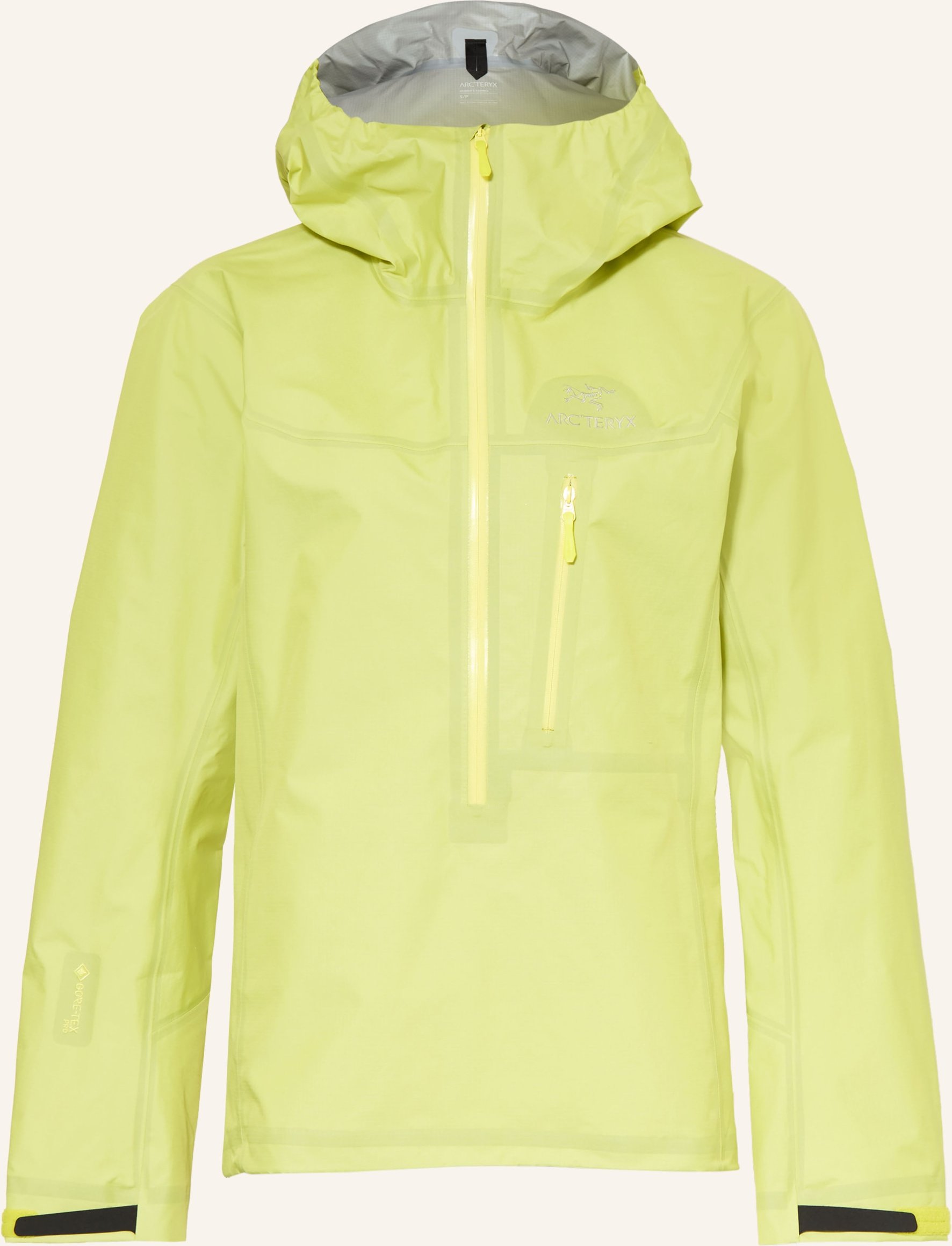 Arc'teryx Hardshell-Jacke Alpha Sl gelb
