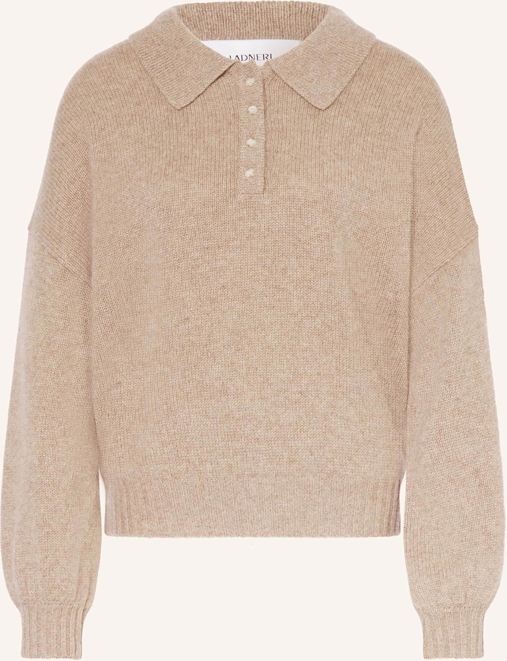 Ladneri Cashmere-Pullover Nia beige
