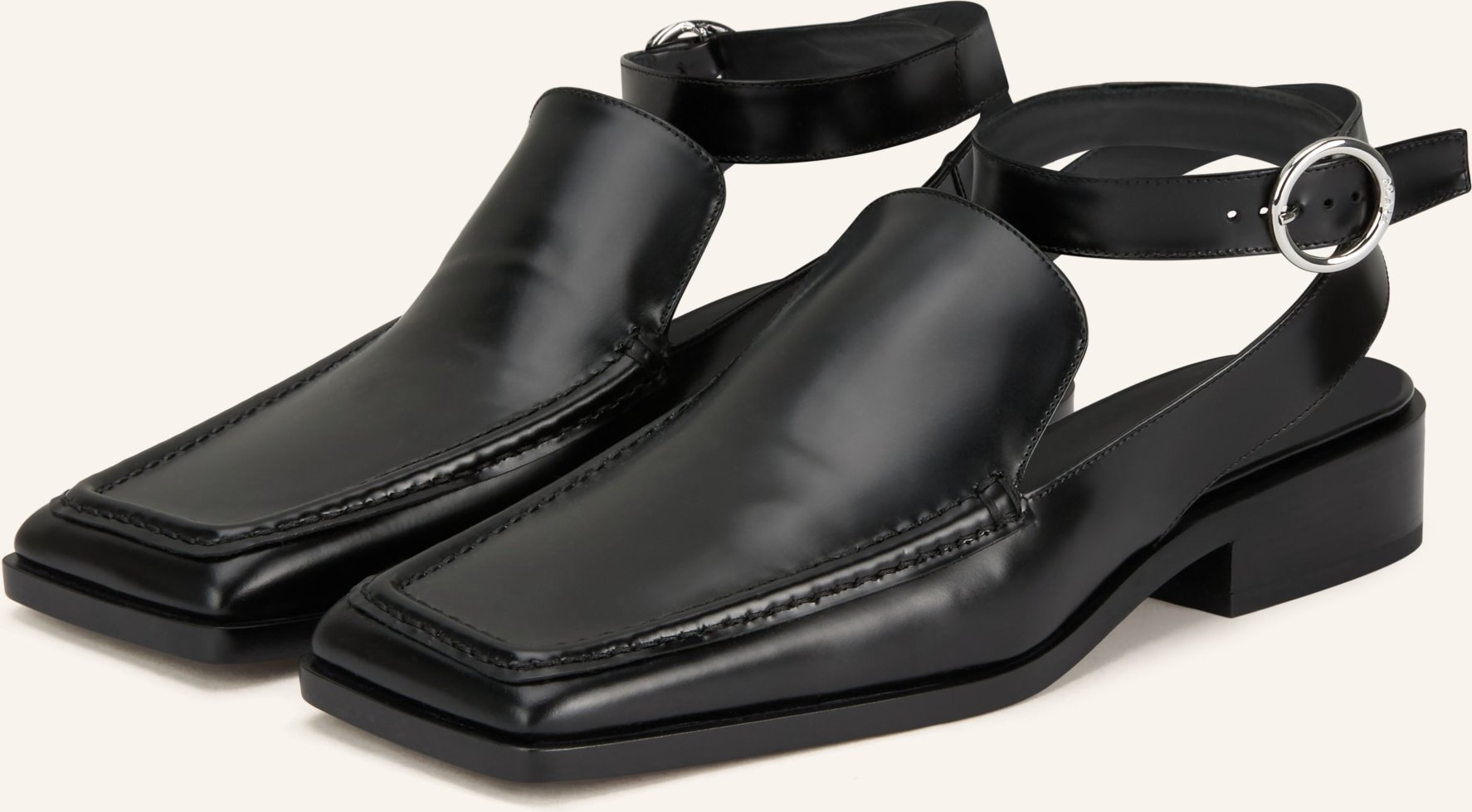 Alaïa Slingloafer schwarz