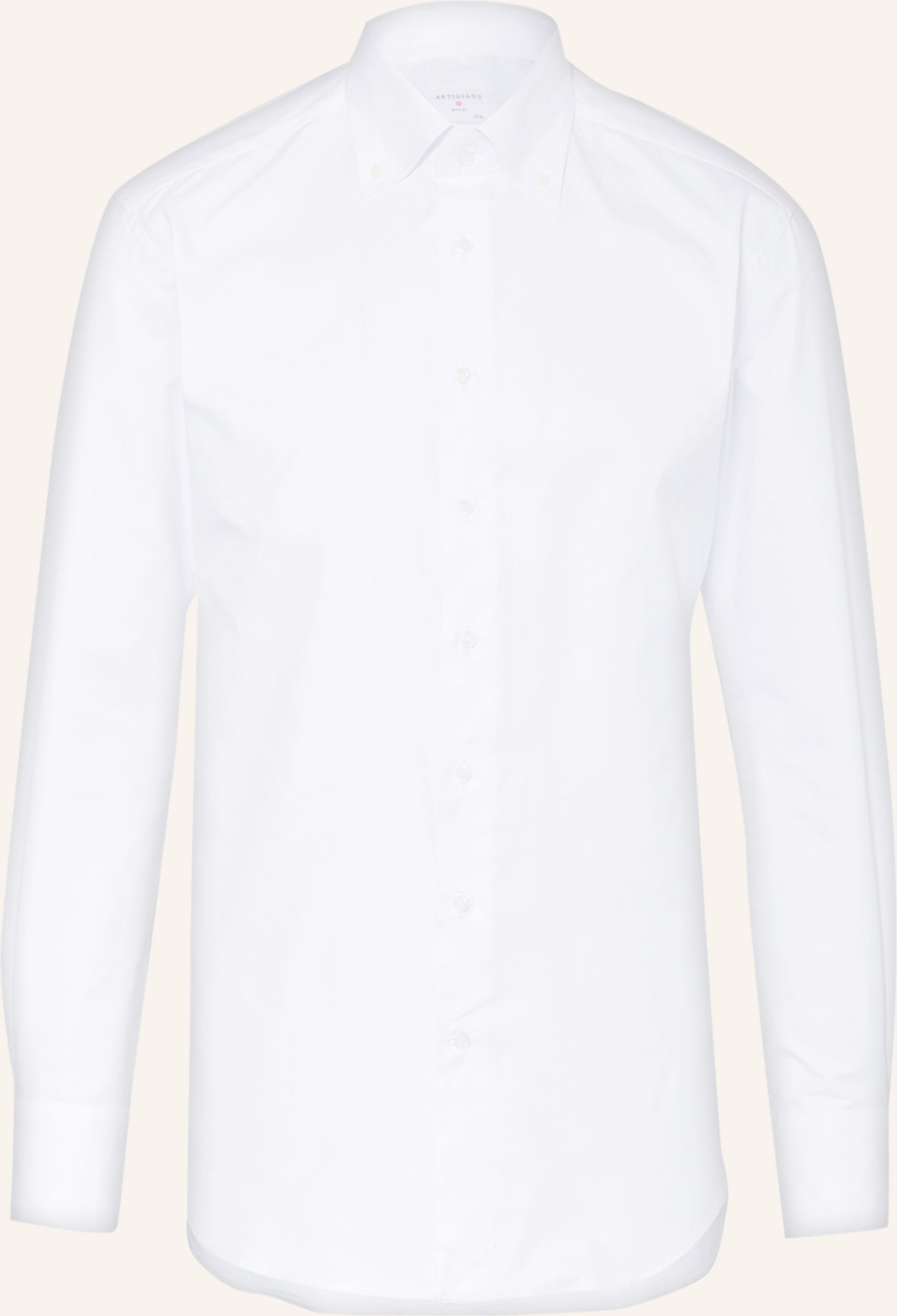 Artigiano Piqué-Hemd Classic Fit weiss