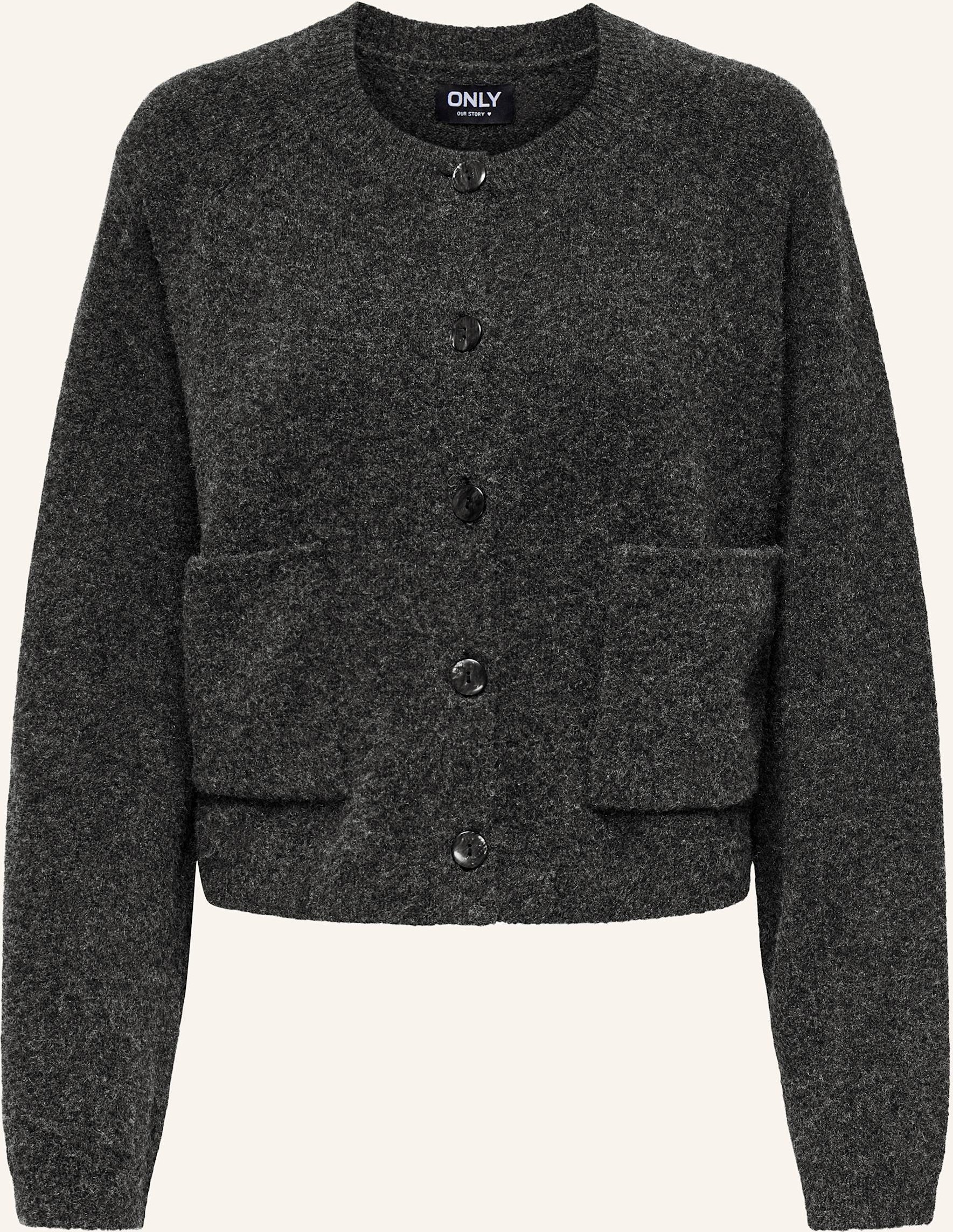 Only Strickjacke grau