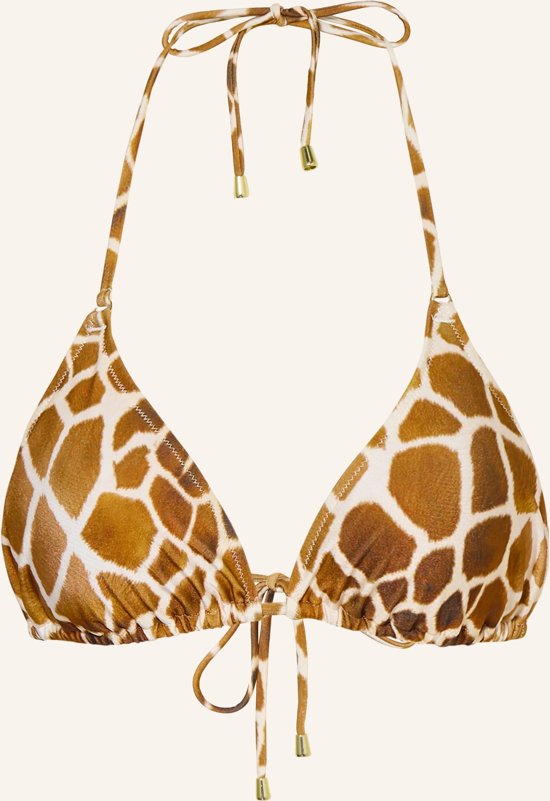 Mrs & Hugs Triangel-Bikini-Top braun