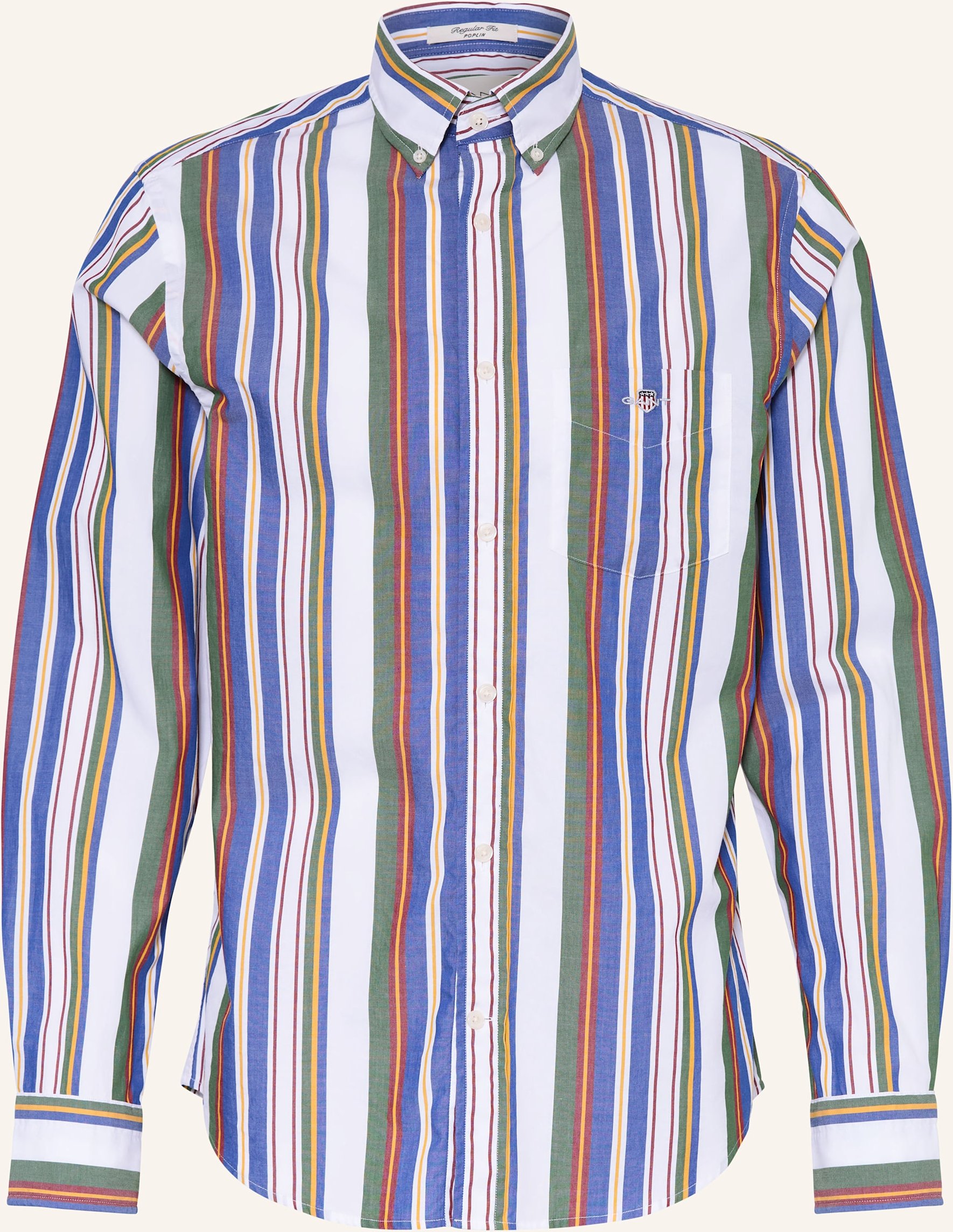 Gant Hemd Regular Fit blau