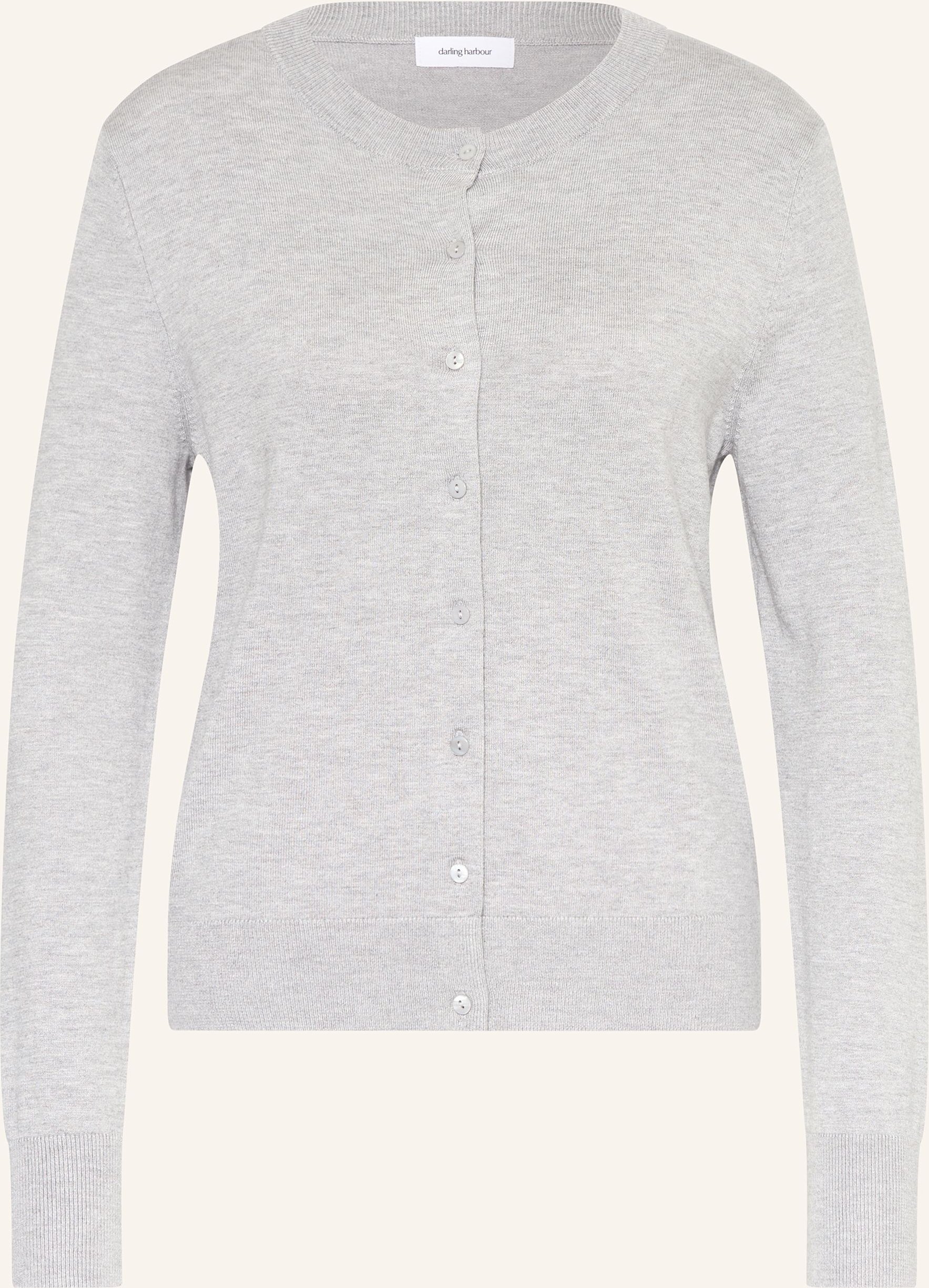 Darling Harbour Strickjacke grau