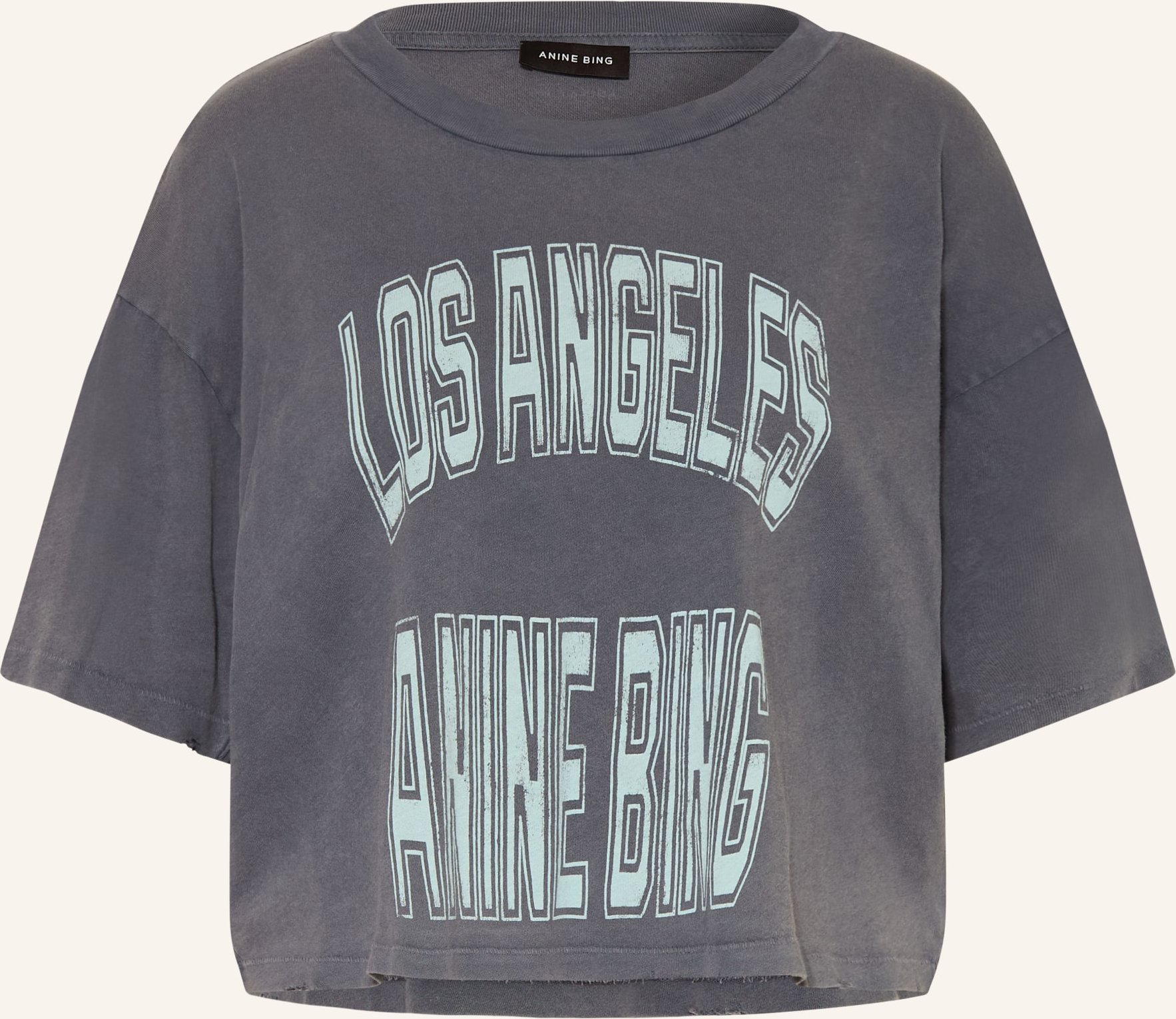 Anine Bing T-Shirt Johnny grau