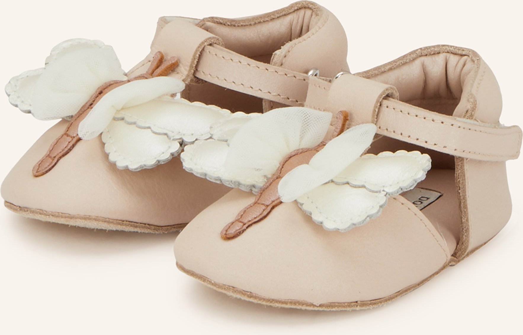 Donsje Krabbelschuhe Zaizou rosa