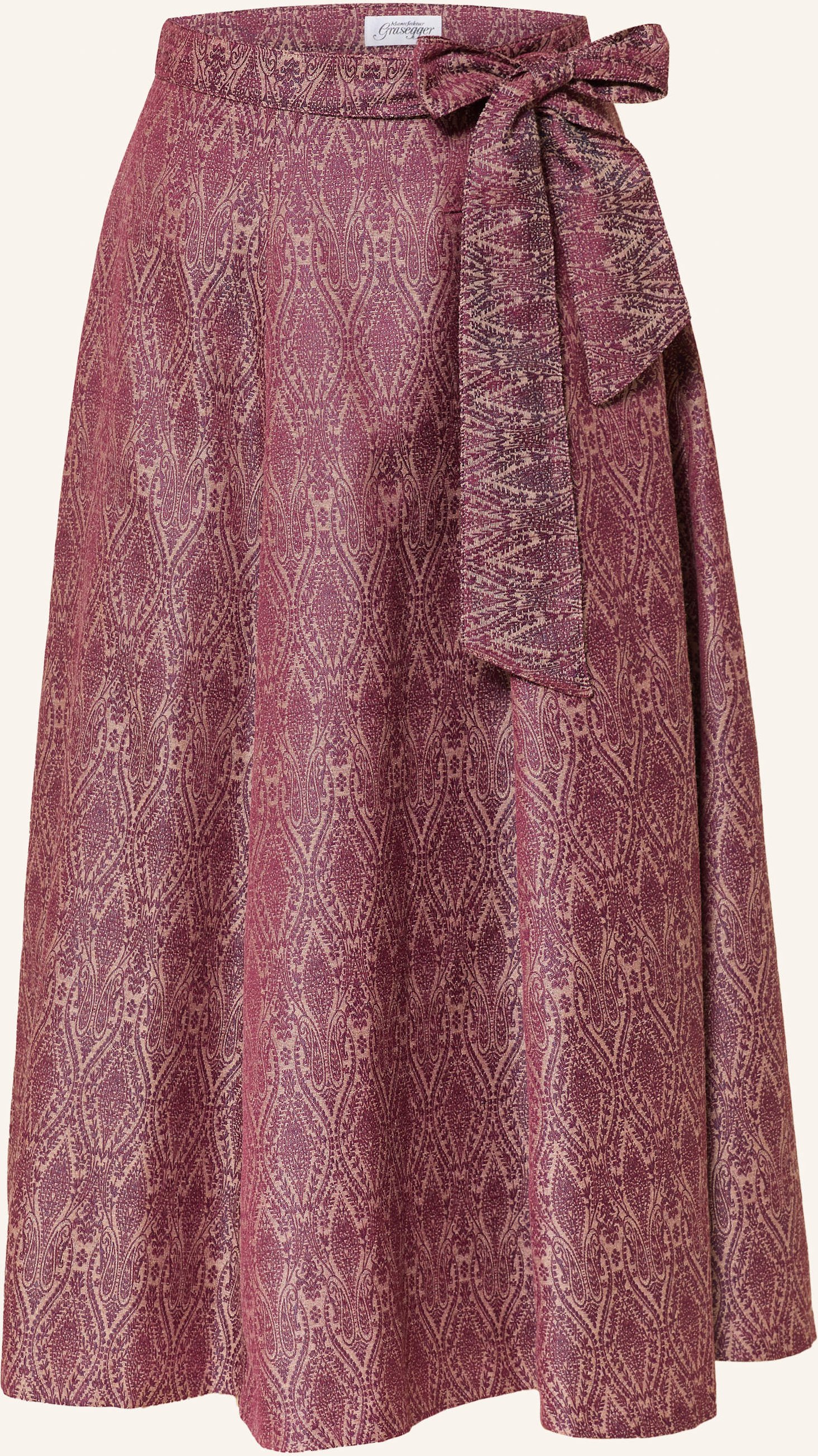 Grasegger Trachtenrock Ilse rot