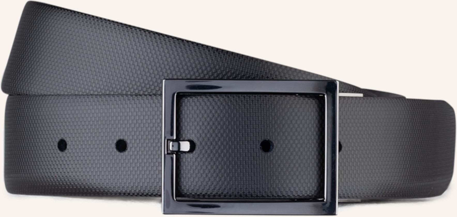 Paul Ledergürtel Zum Wenden schwarz