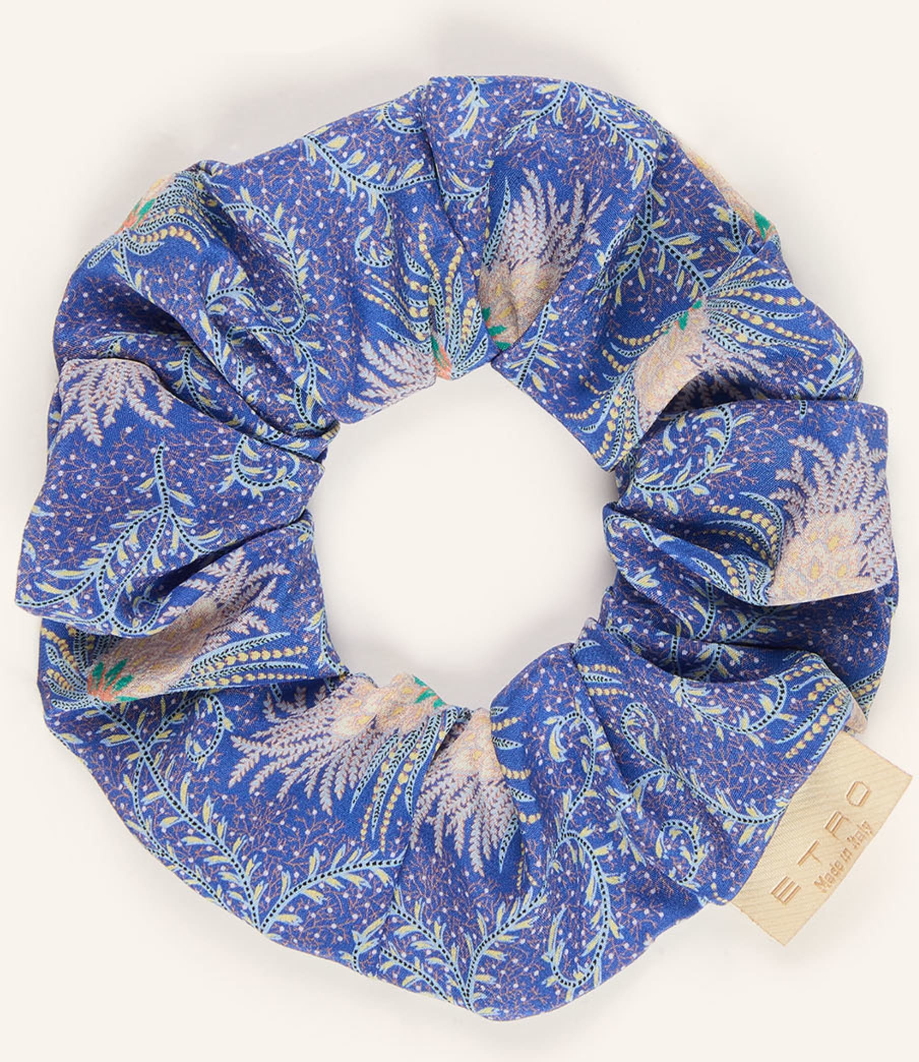 Etro Haargummi Aus Seide lila