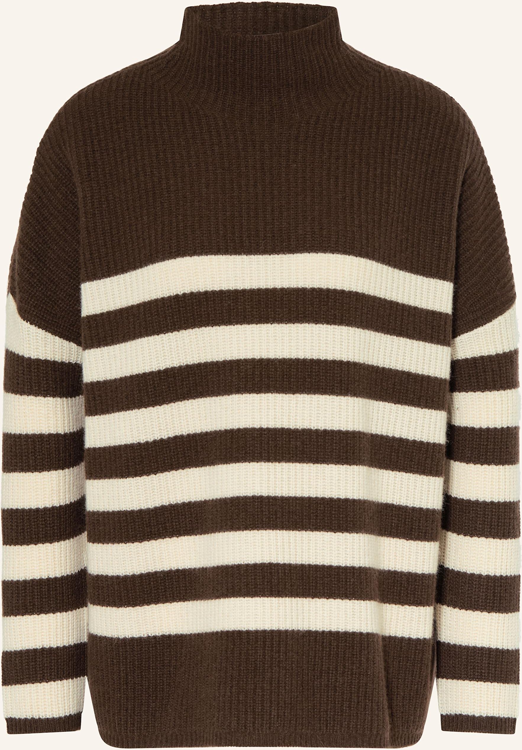 Thumbnail - Mrs & Hugs Pullover Mit Cashmere braun