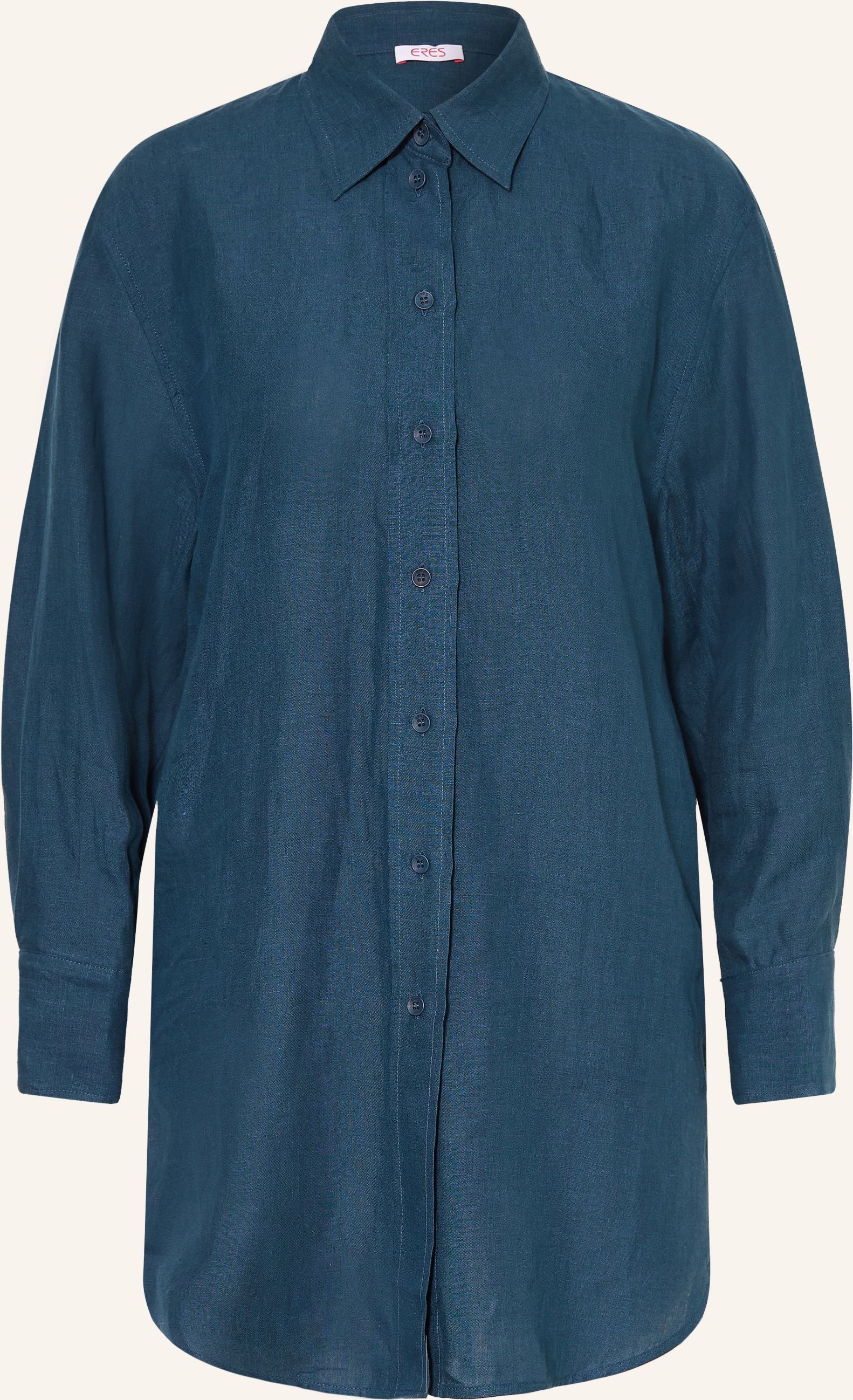 Eres Hemdbluse Mignonette Aus Leinen blau