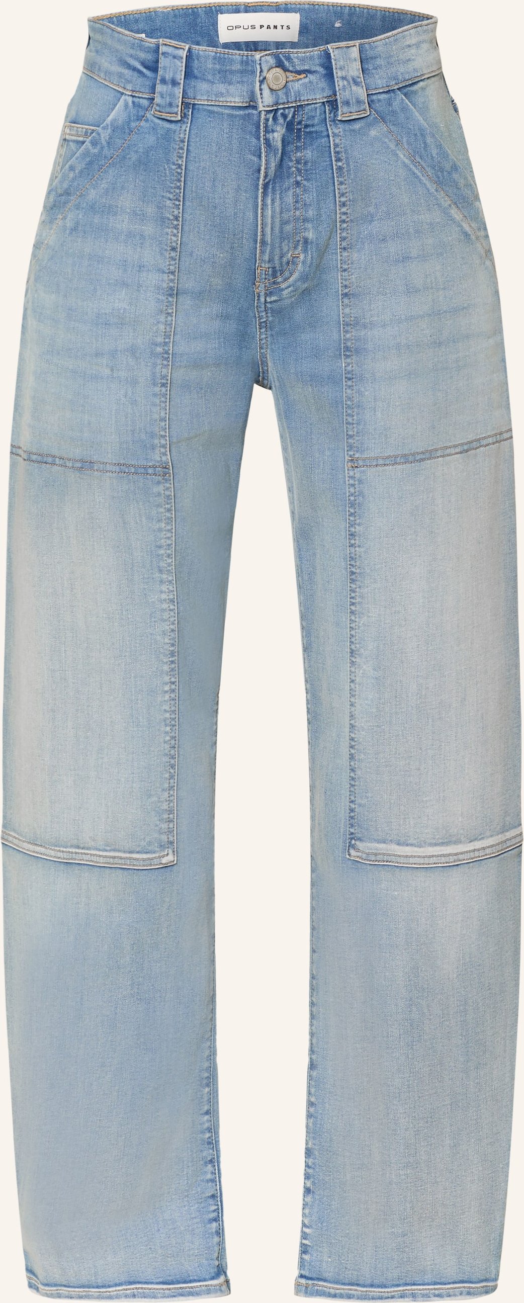 Opus Pants Barrel Jeans Mari Sharp blau