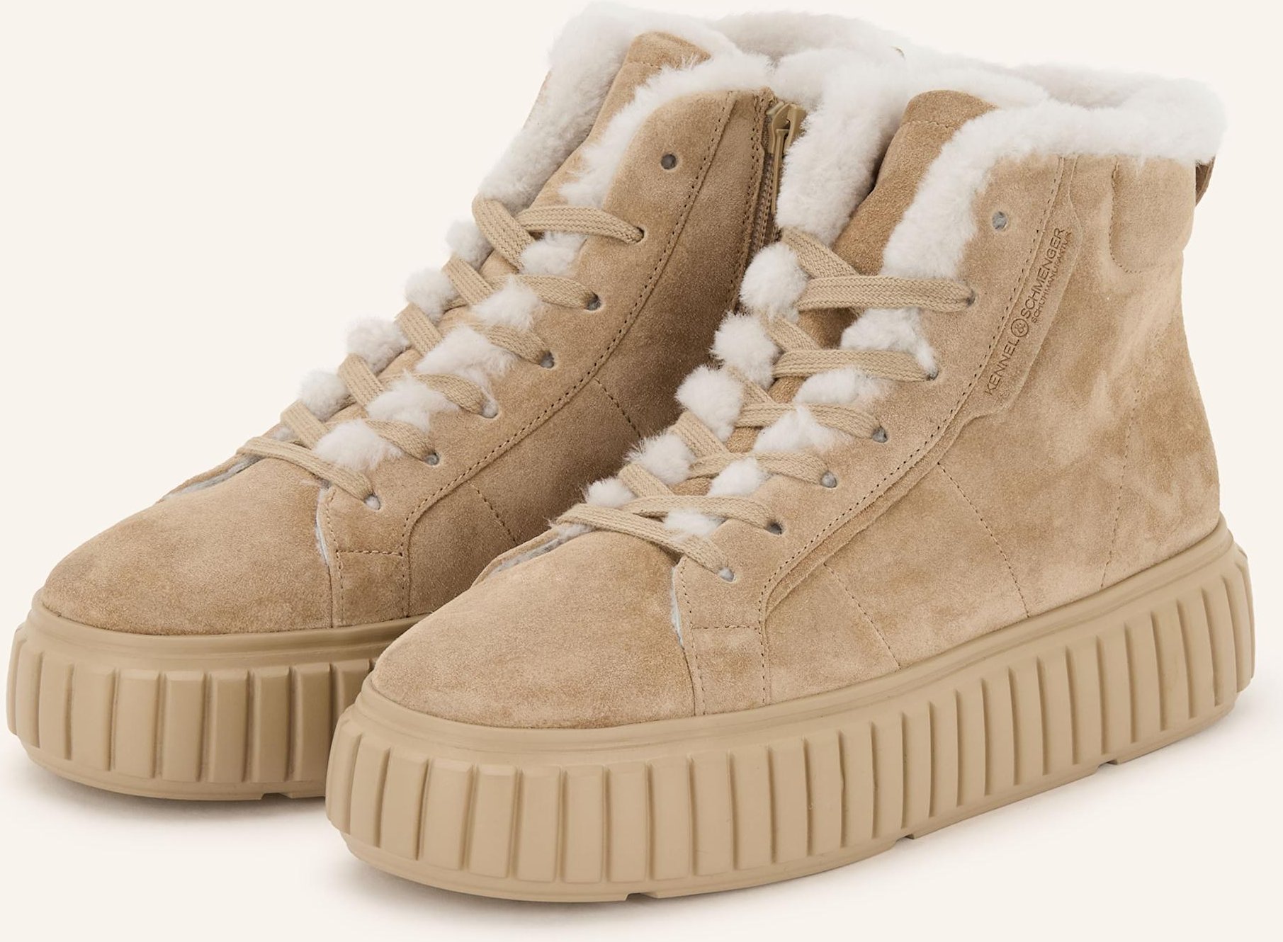 Thumbnail - Kennel & Schmenger Hightop-Sneaker Zap beige