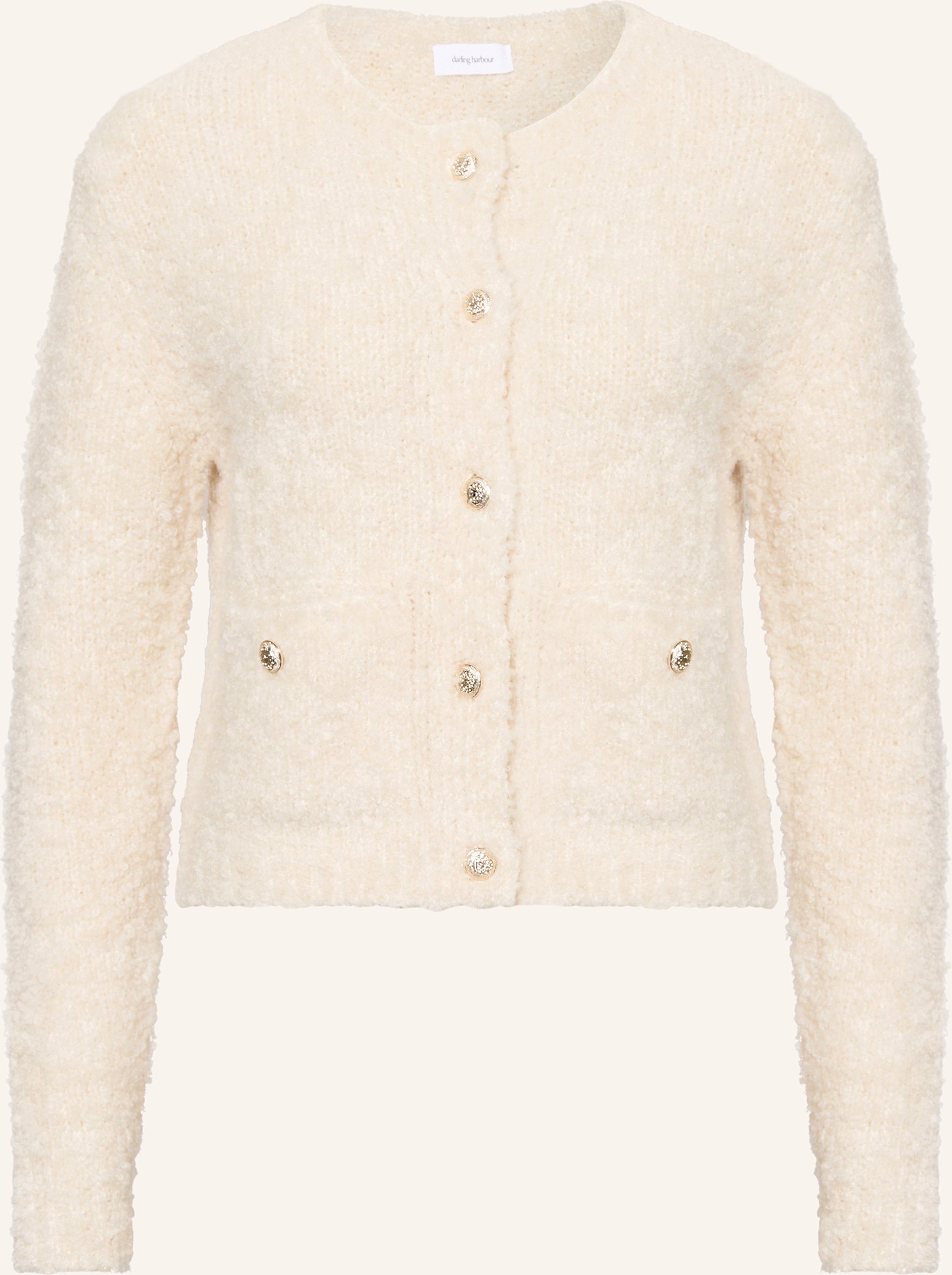 Darling Harbour Strickjacke weiss