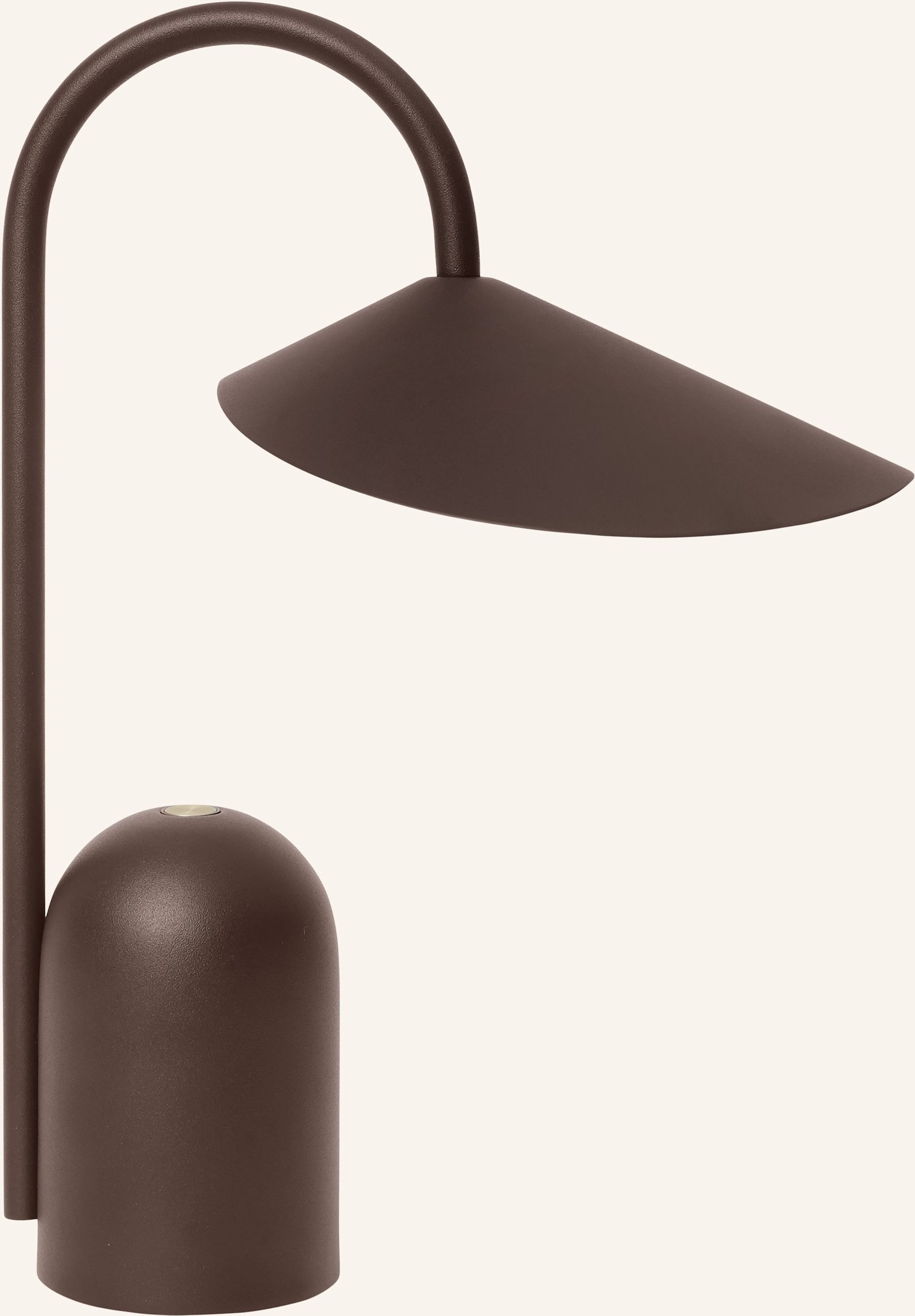 Ferm Living Tischleuchte Arum braun