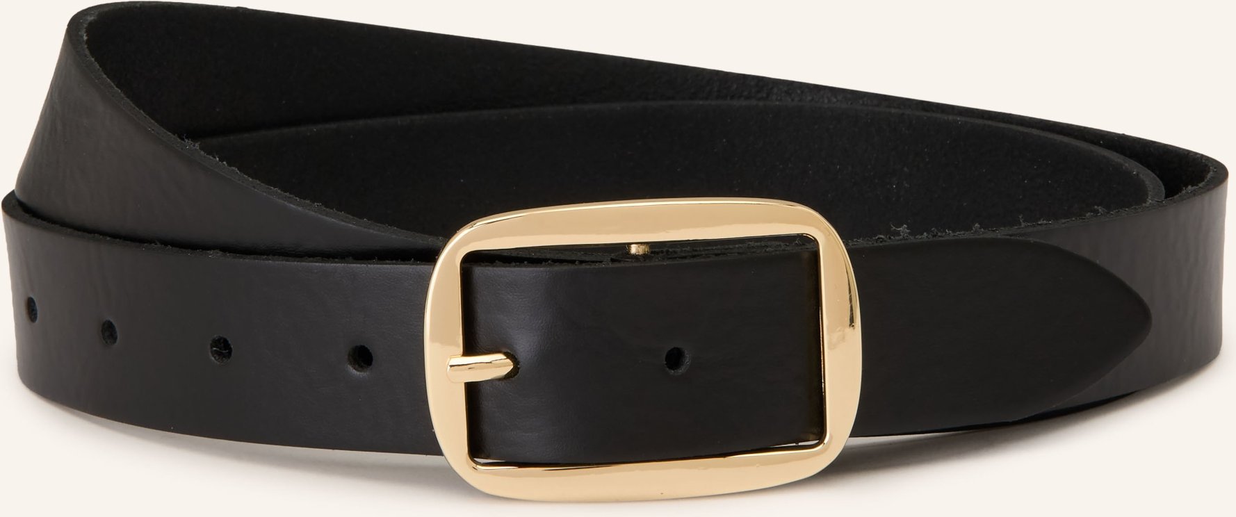 Vanzetti Ledergürtel schwarz