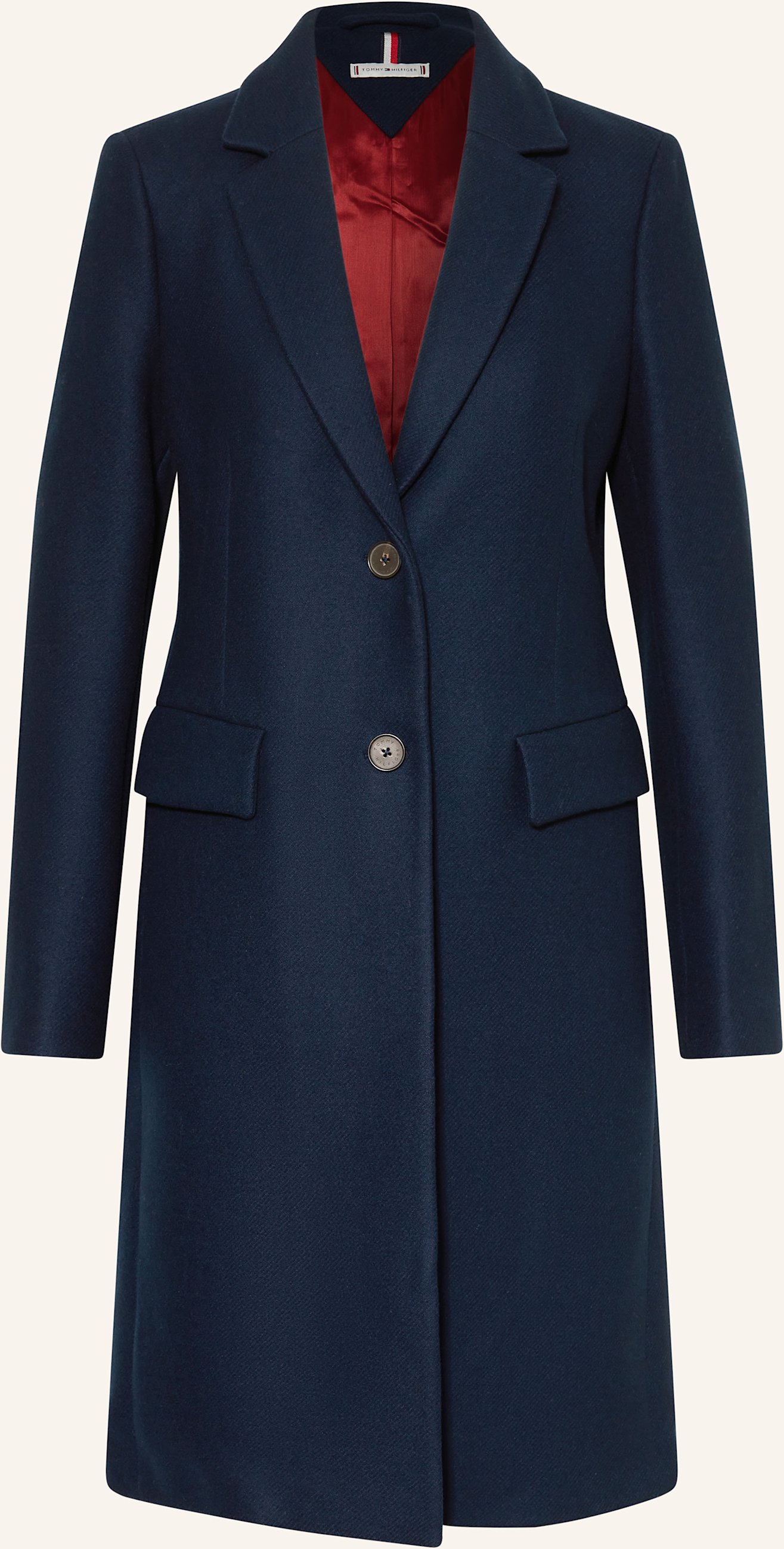 Tommy Hilfiger Wollmantel blau