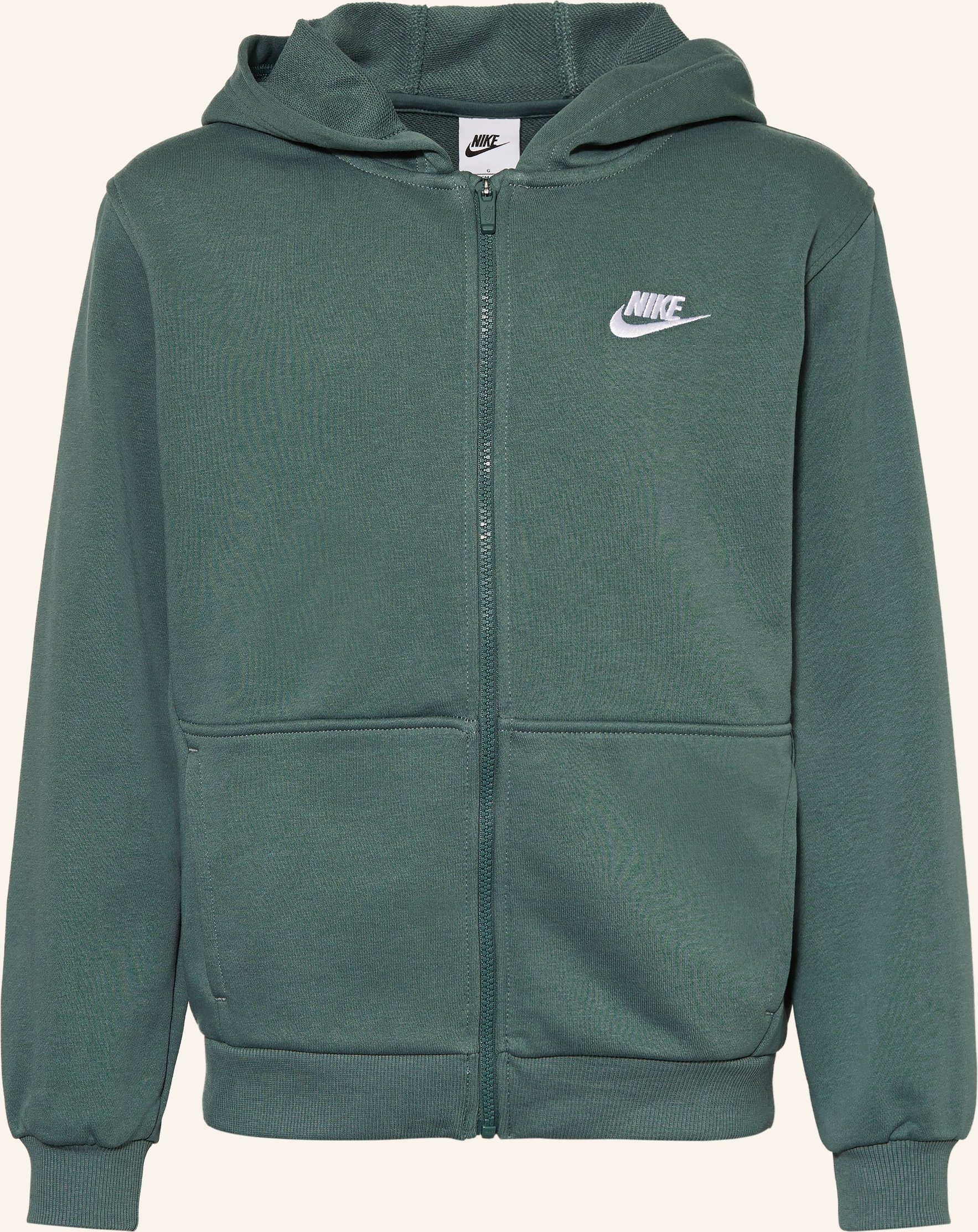 Nike Sweatjacke Sportswear Club gruen