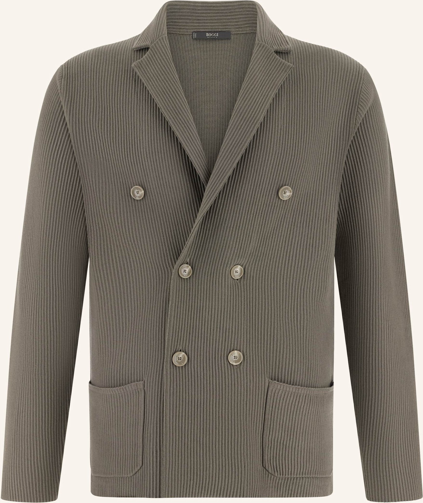 Boggi Milano Stricksakko braun