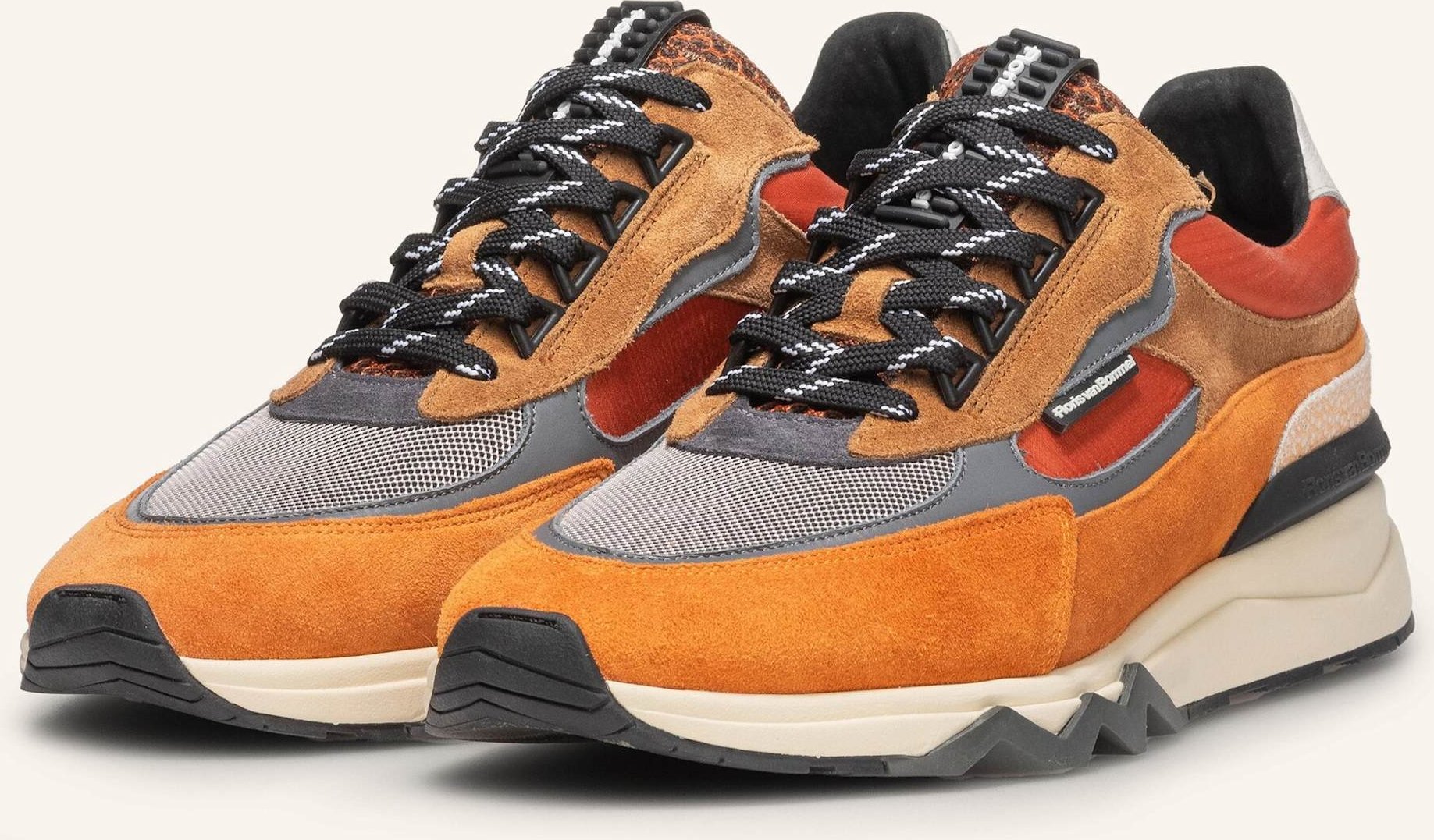 Floris Van Bommel Sneaker De Zager 10 orange