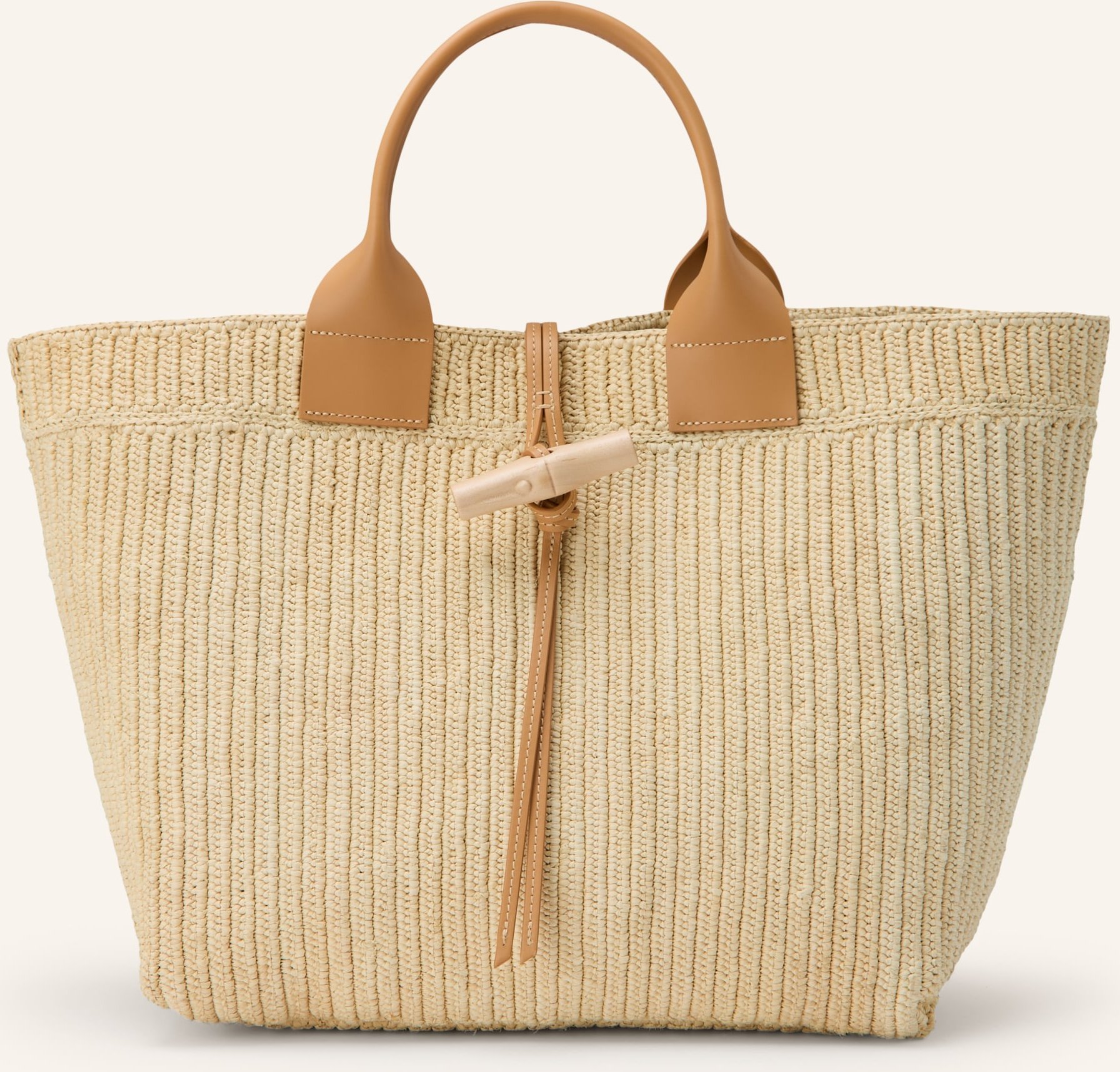 Longchamp Shopper Le Roseau Large beige