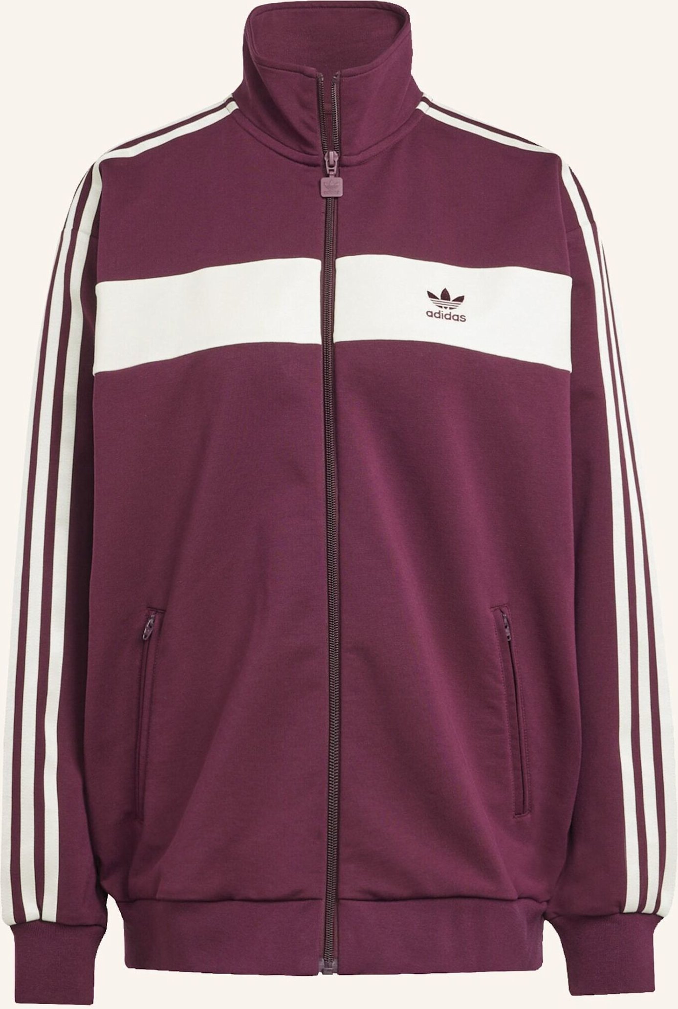 Adidas Originals Colorblock Originals Jacke rot
