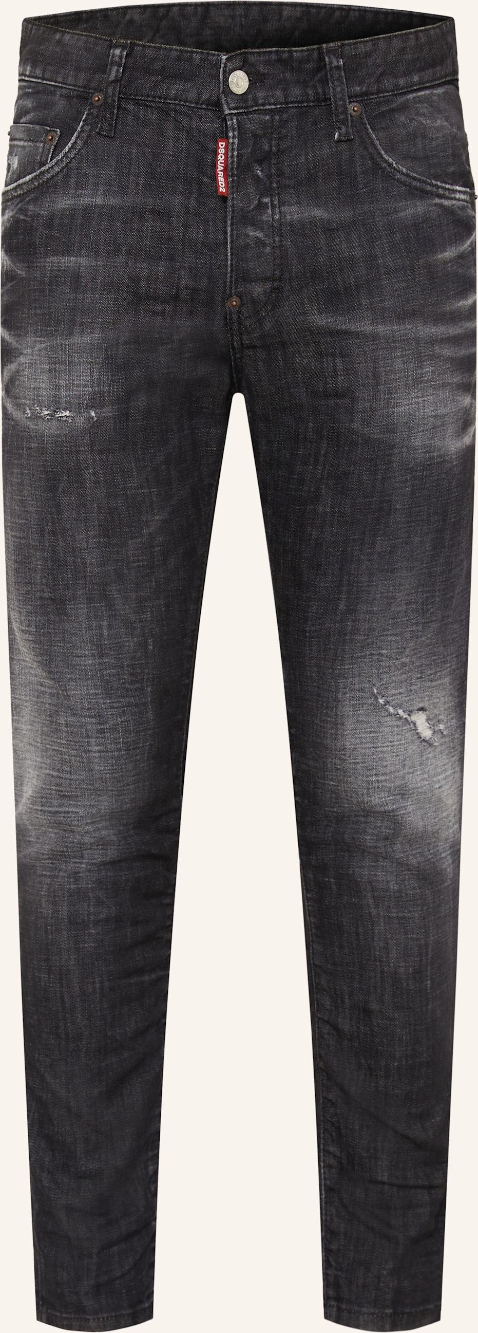 Thumbnail - dsquared2 Jeans Skater Slim Fit schwarz