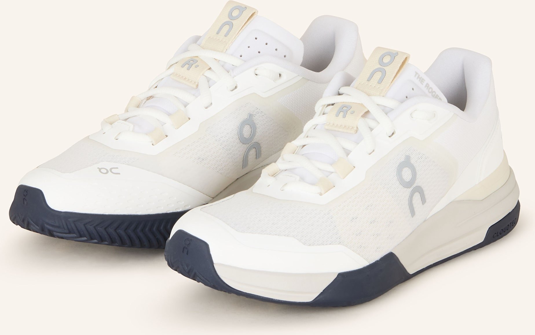 On Tennisschuhe The Roger Advantage Pro Clay weiss