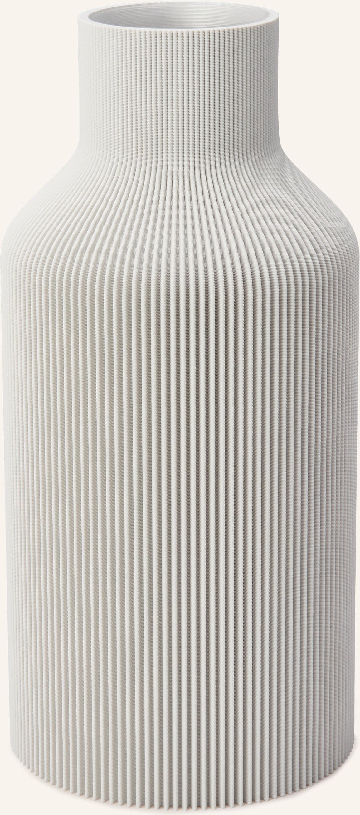 Dennismaass Vase Flasche Large weiss