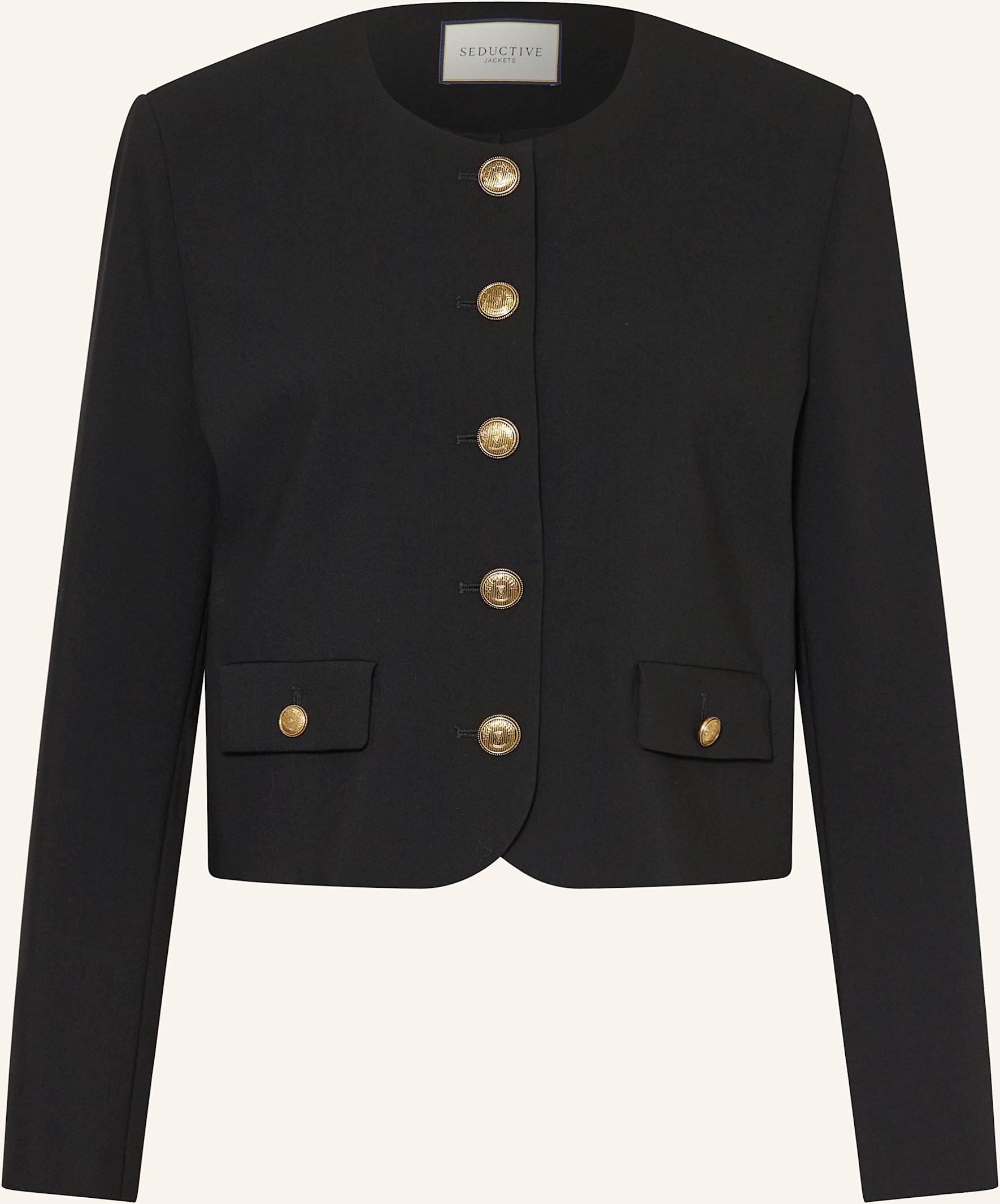 Seductive Kastenjacke Catherine schwarz