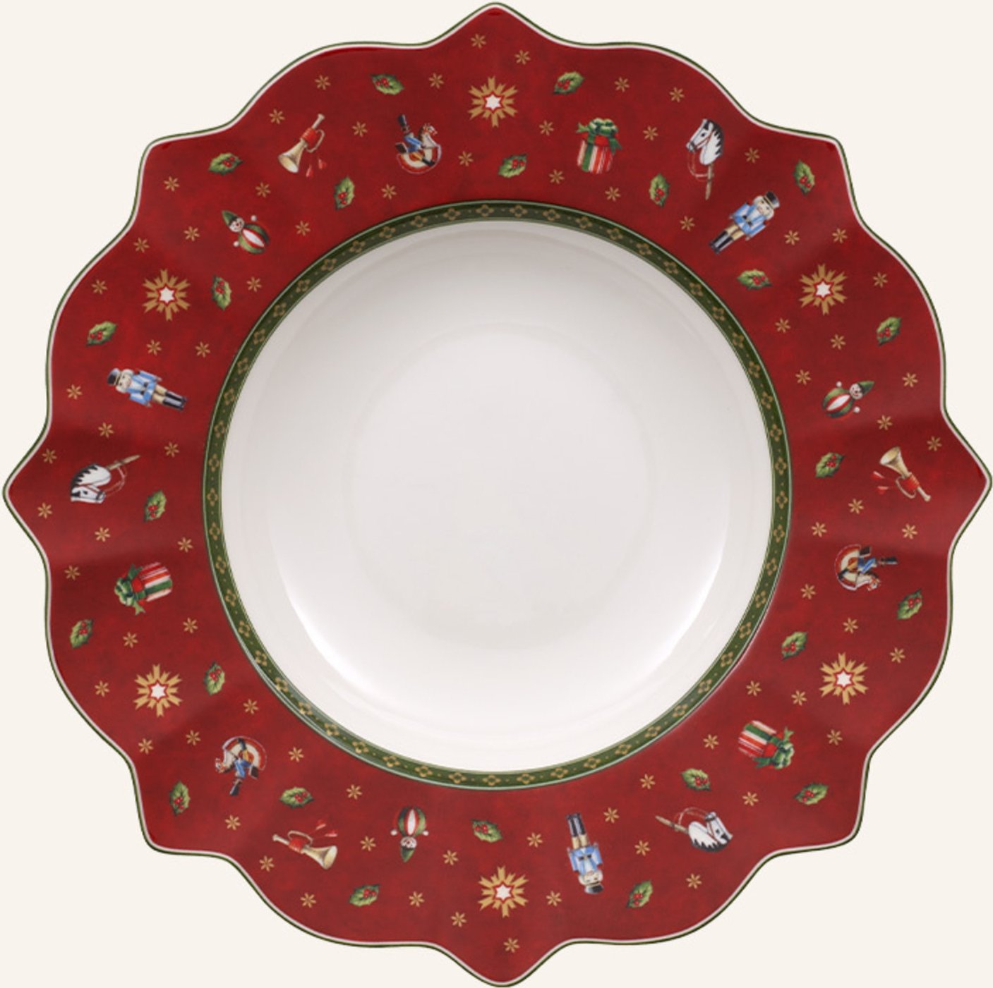 Villeroy & Boch Suppenteller Rot Toy's Delight rot