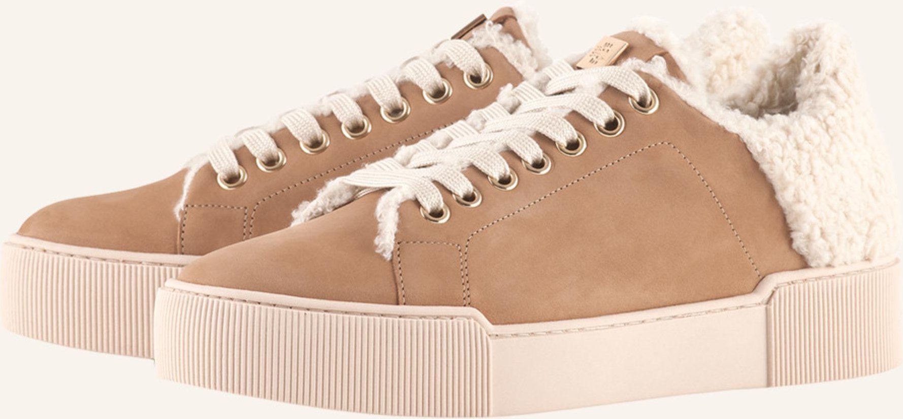 Högl Sneaker Fluffy braun