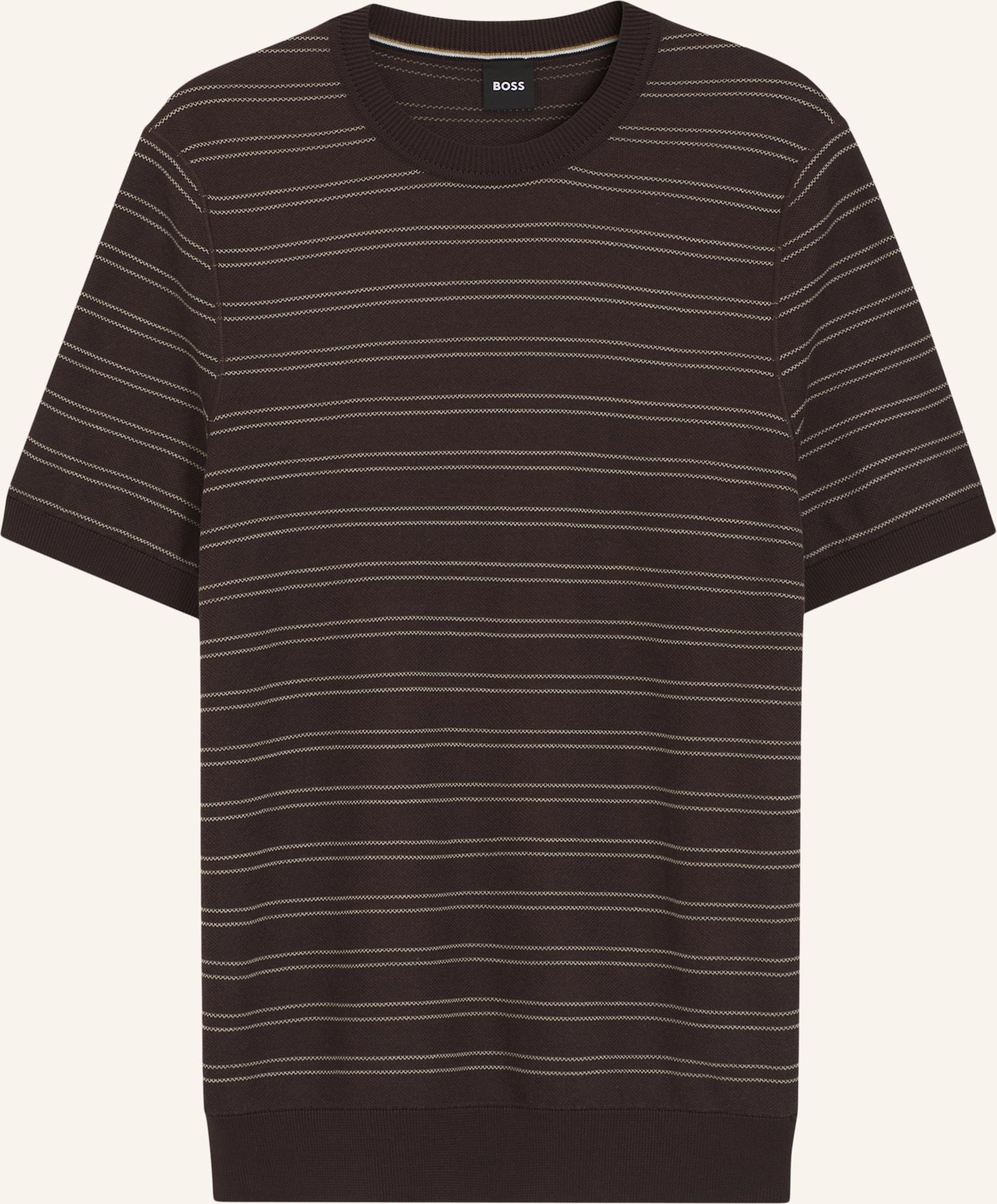 Boss Pullover H-Nalon Regular Fit braun