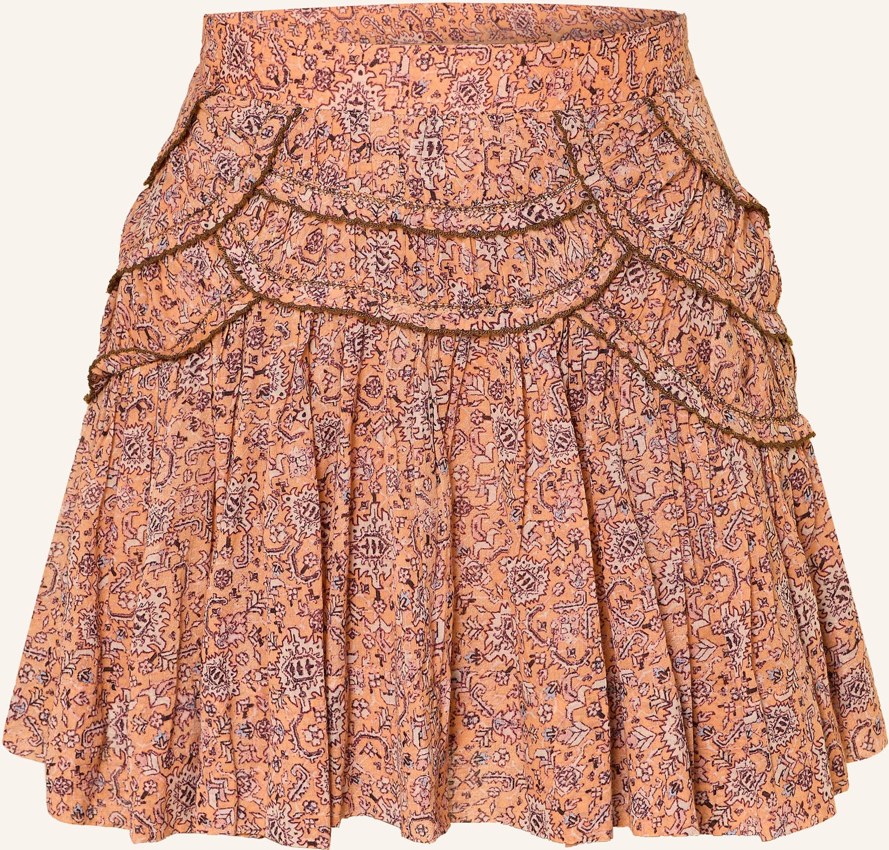 Marant Étoile Rock Ceola Mit Rüschen orange