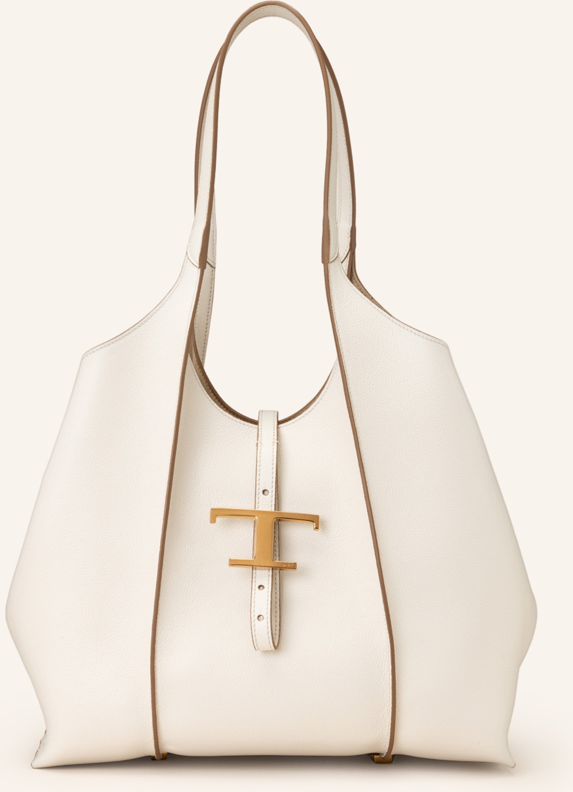 Tod's Shopper T Timeless Small Mit Pouch weiss