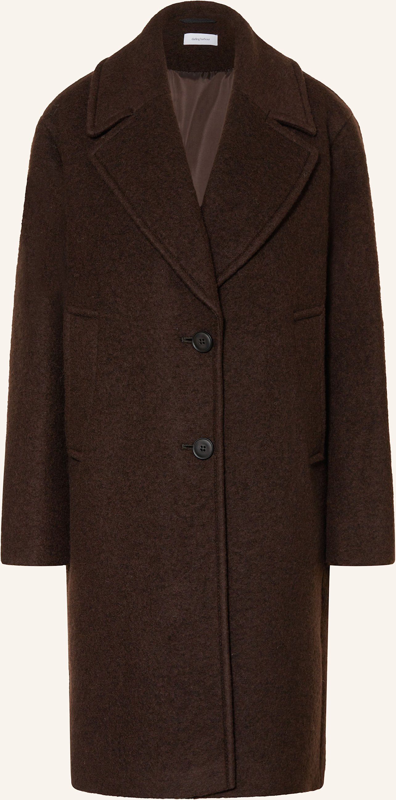 Darling Harbour Mantel braun