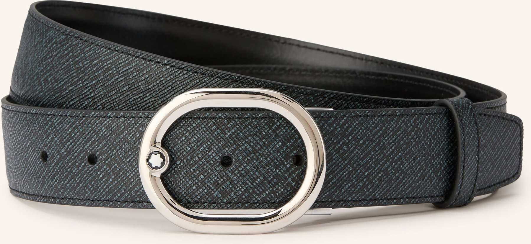 Montblanc Ledergürtel Zum Wenden schwarz