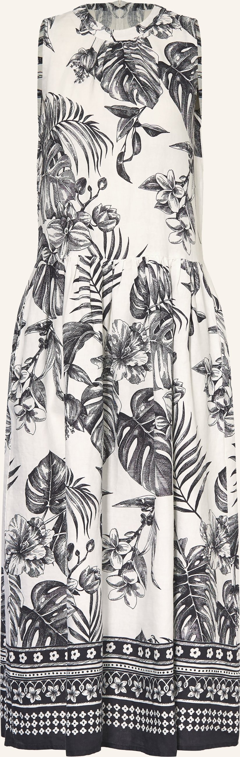 Angoor Leinenkleid Ciara schwarz