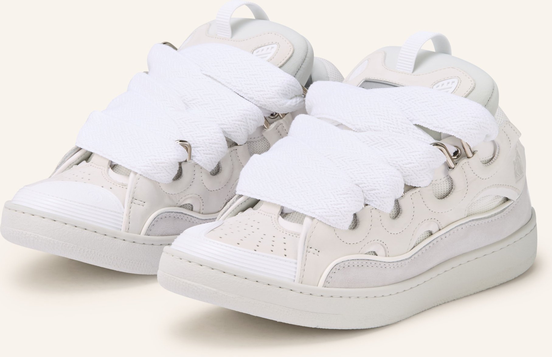 Lanvin Sneaker Curb weiss