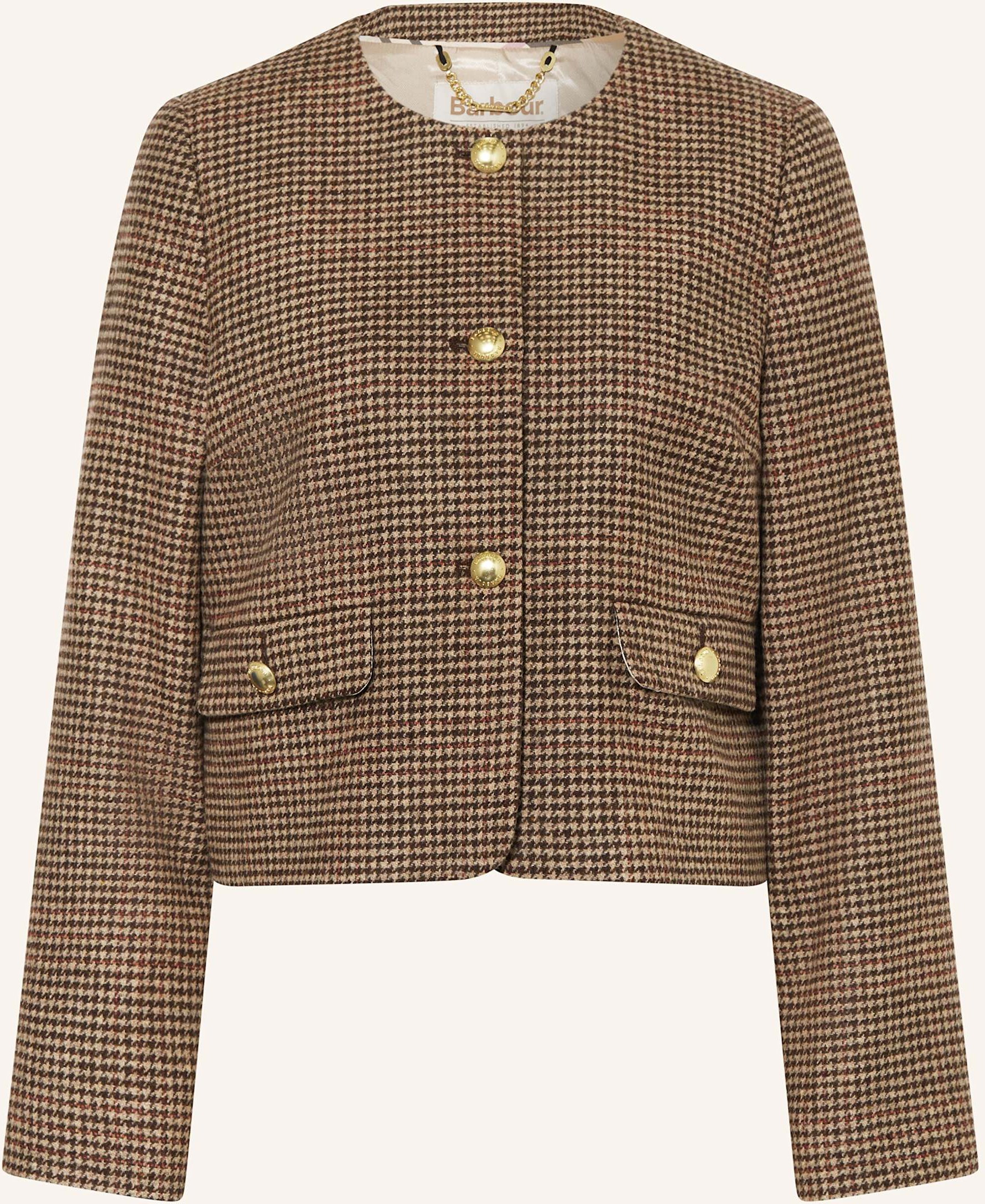 Barbour Kastenjacke Corina braun