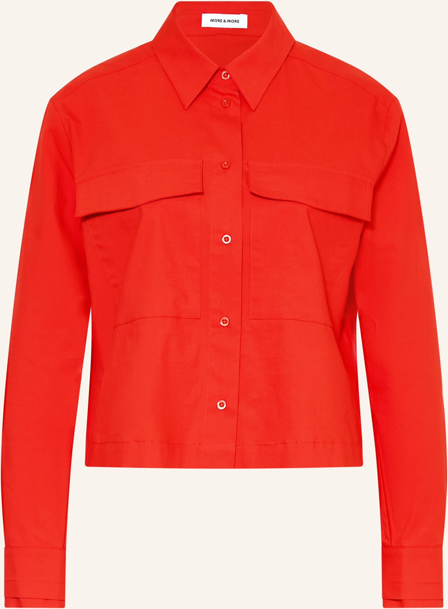 More & More Hemdbluse rot