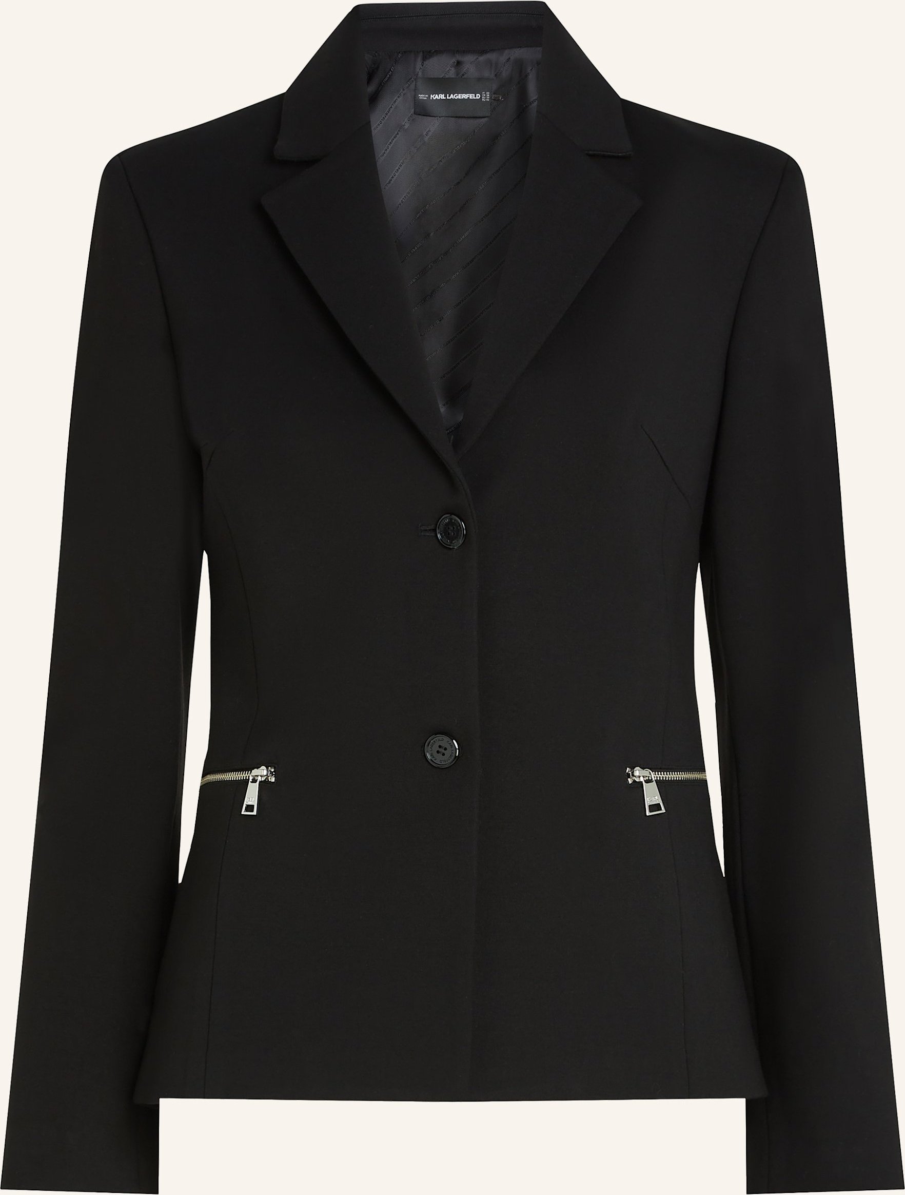 Karl Lagerfeld Blazer schwarz