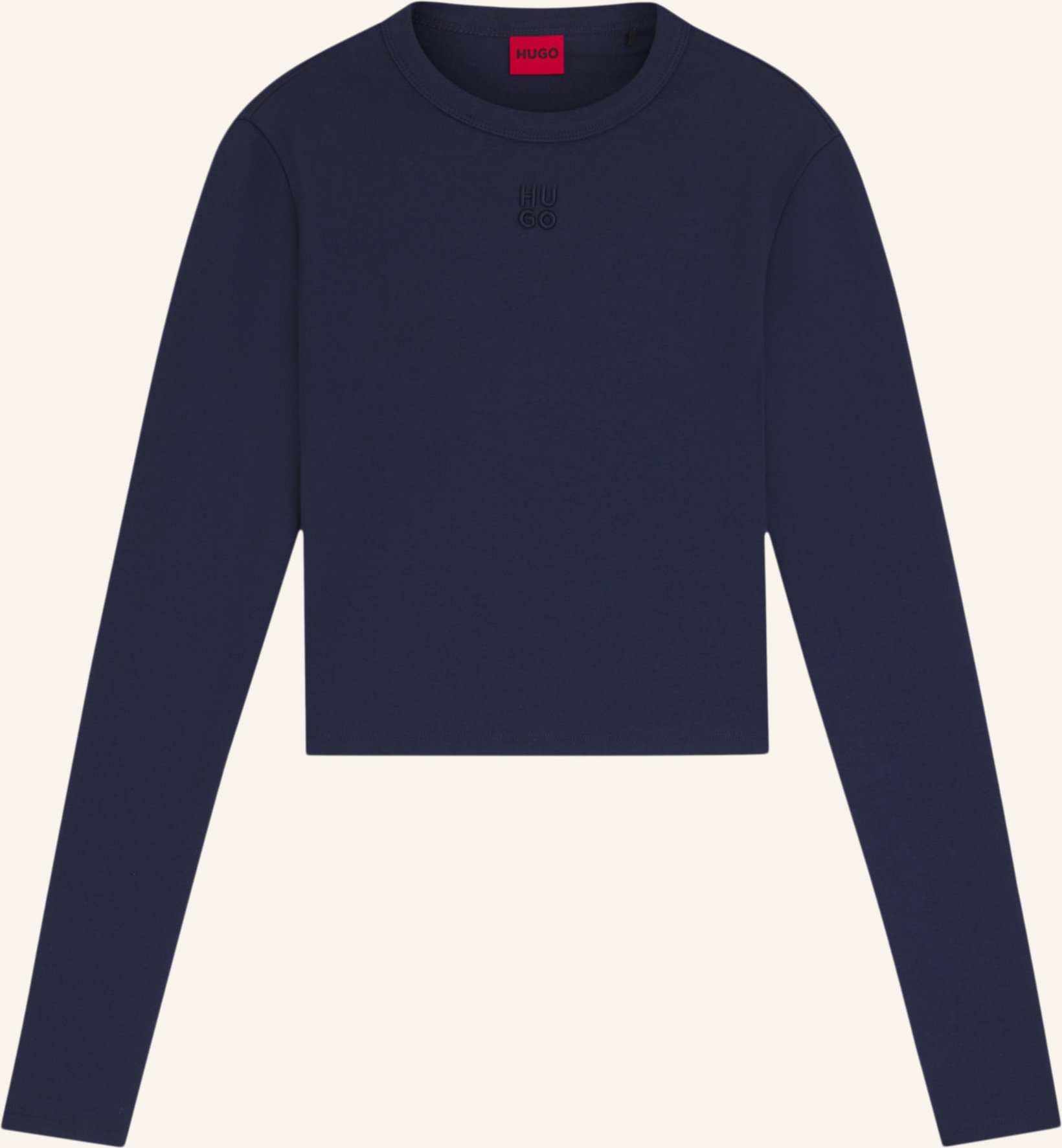 Hugo Casual Top Dafilomena_3 Slim Fit blau