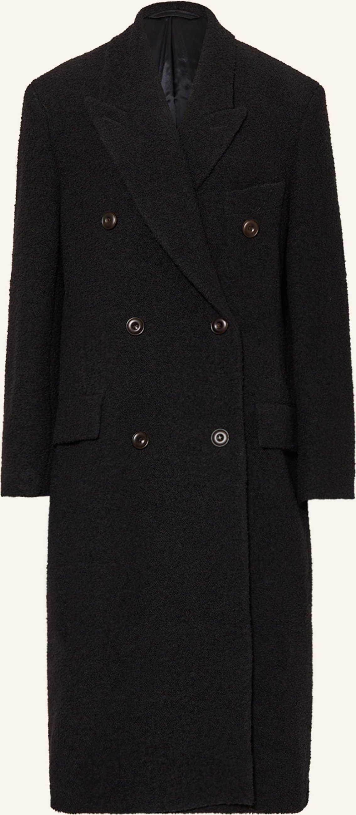 Thumbnail - Acne Studios Wollmantel schwarz