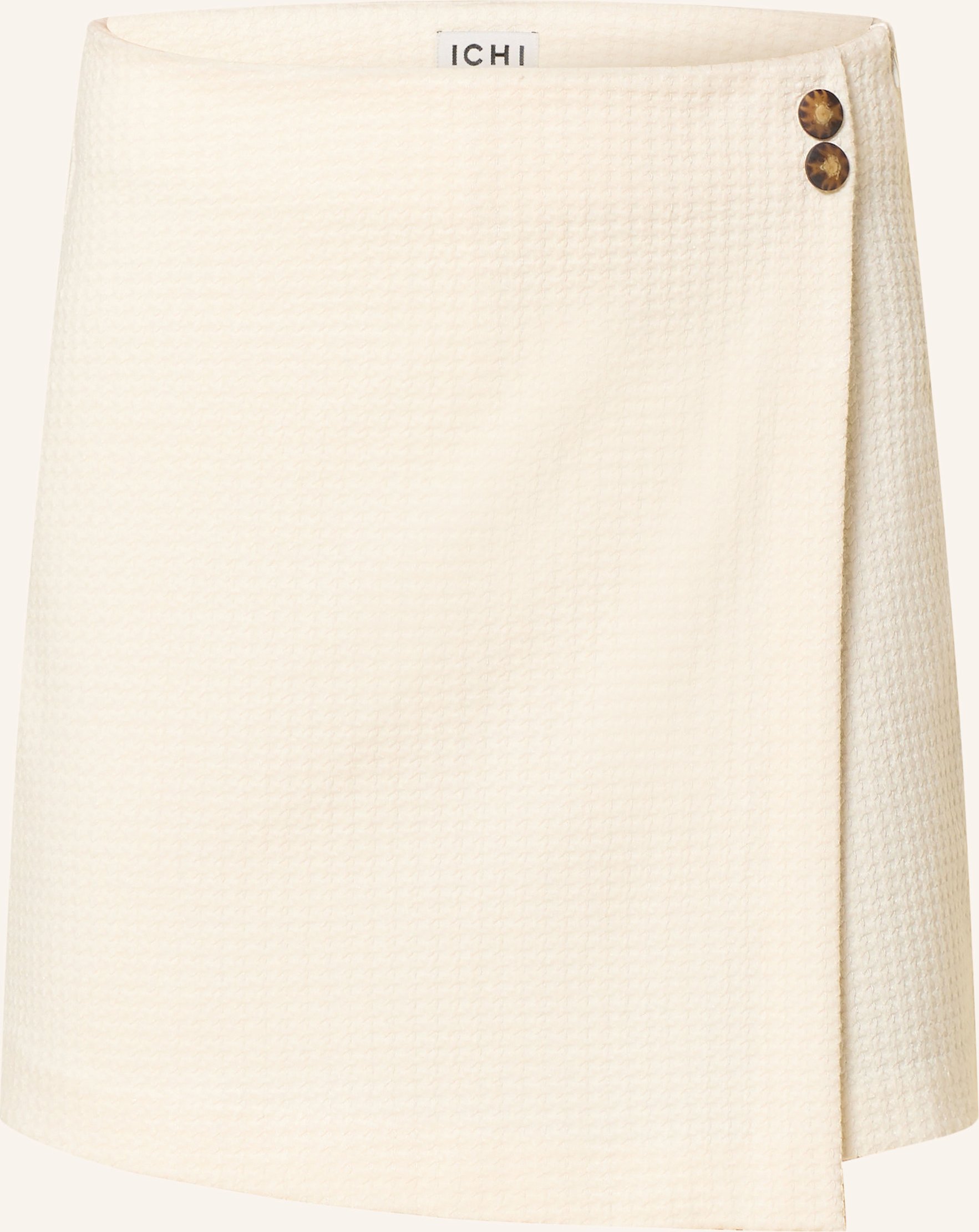 Ichi Jersey-Skort Ihkate weiss