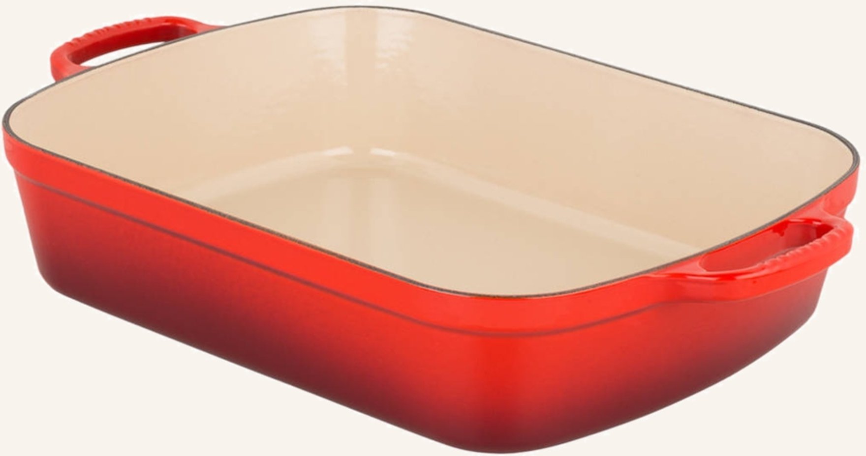 Thumbnail - Le Creuset Bräter rot