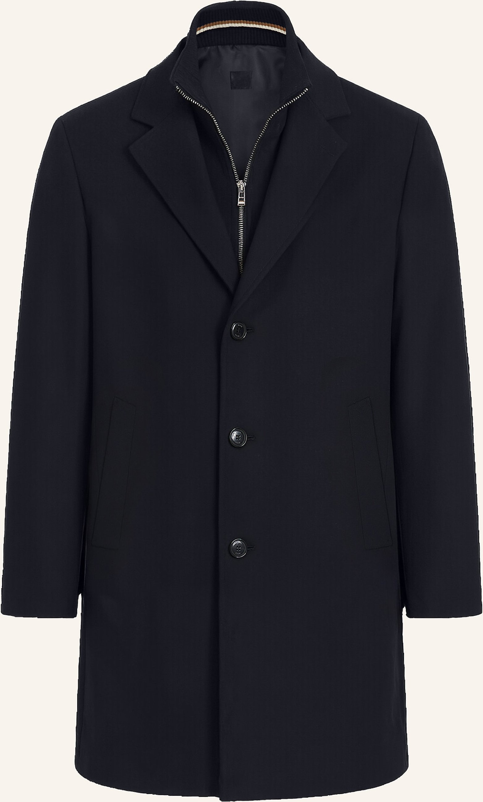 Boss Klassischer Mantel H-Jared-3In1-254 Regular Fit blau