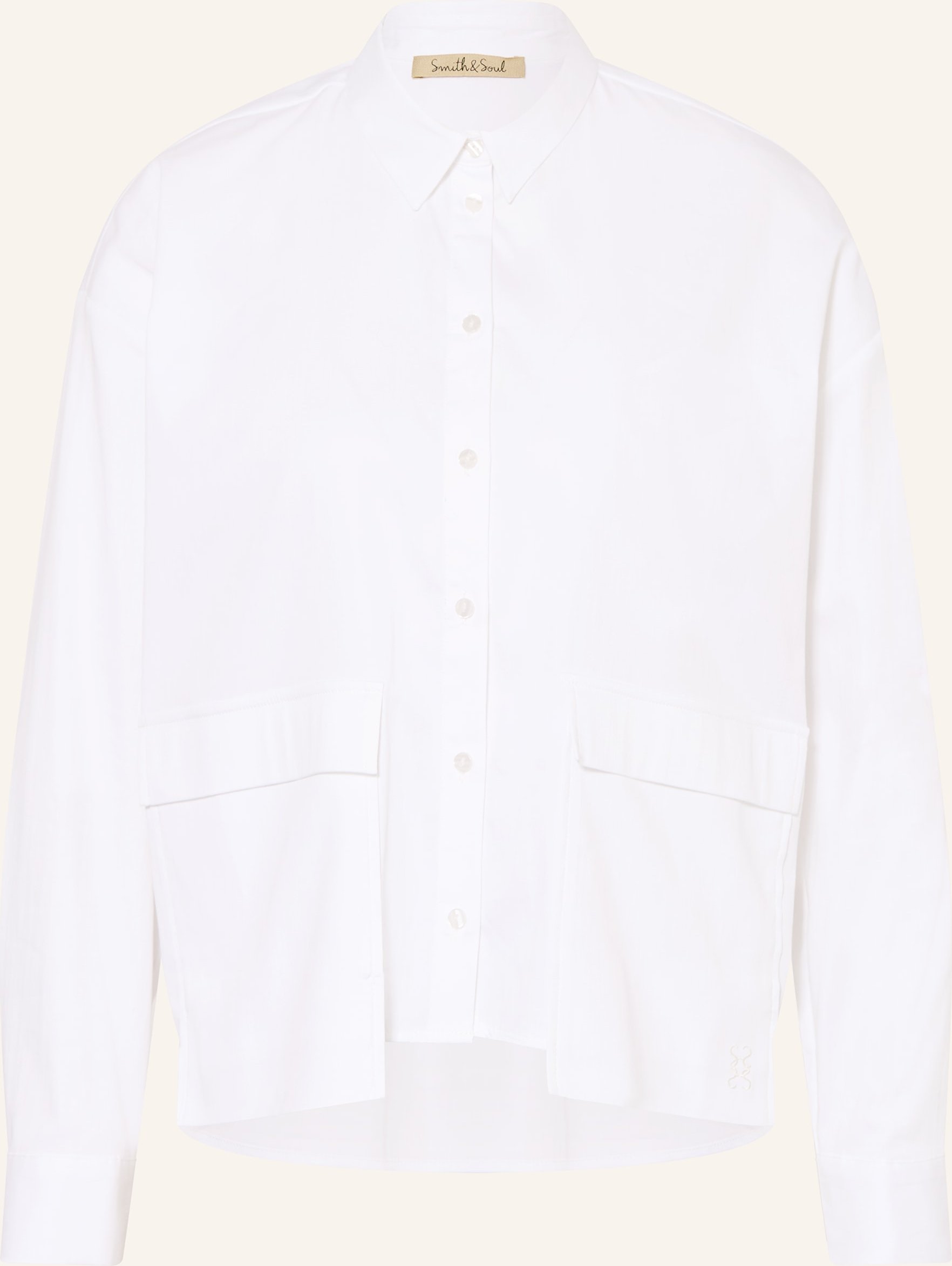 Smith & Soul Hemdbluse weiss