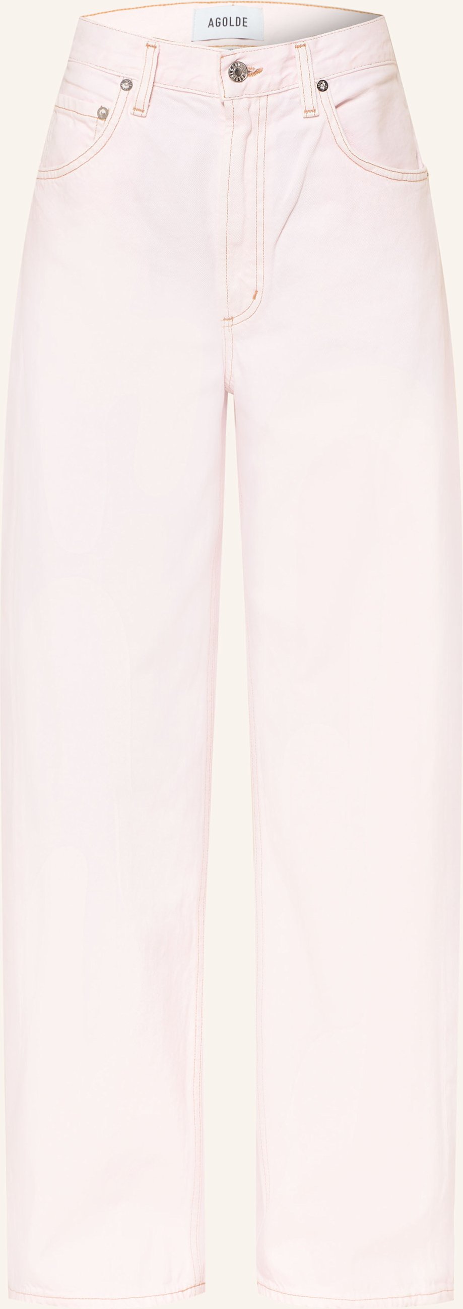 Agolde Jeans Low Curve rosa