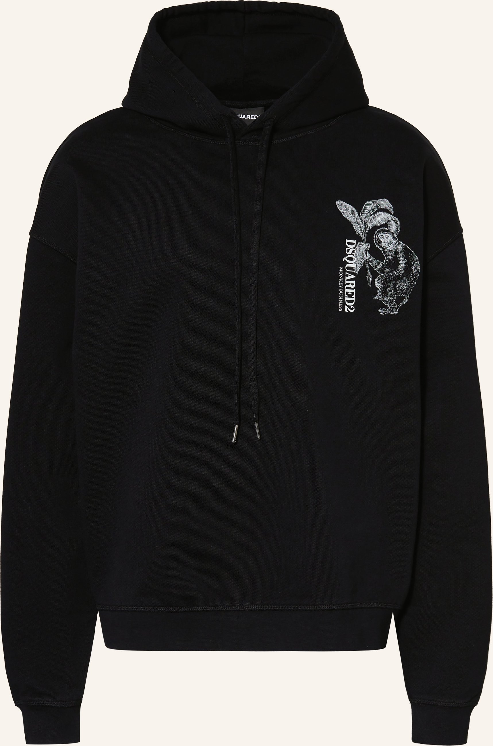 dsquared2 Hoodie schwarz